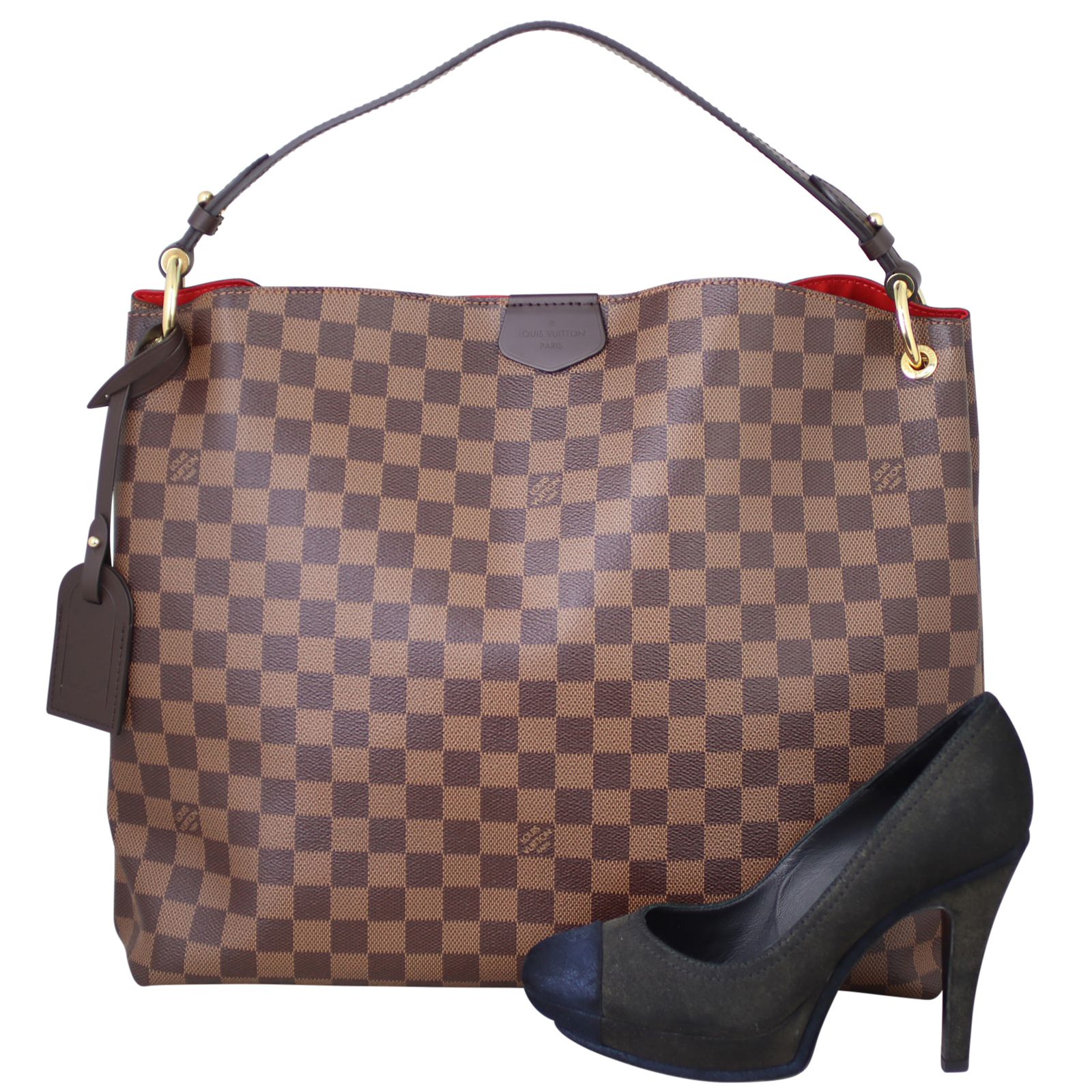 Louis vuitton graceful luggage tag deals