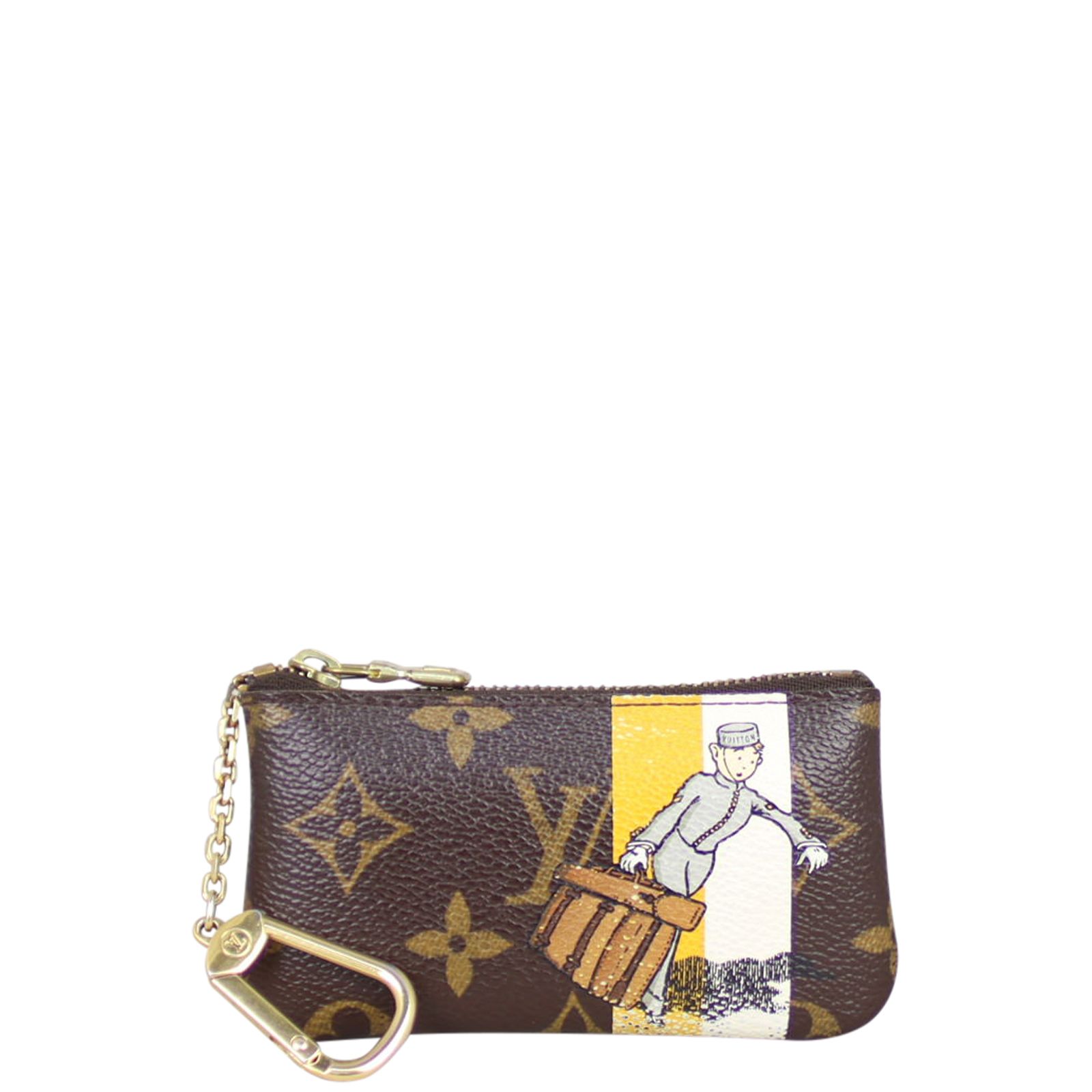 Small louis vuitton key pouch top