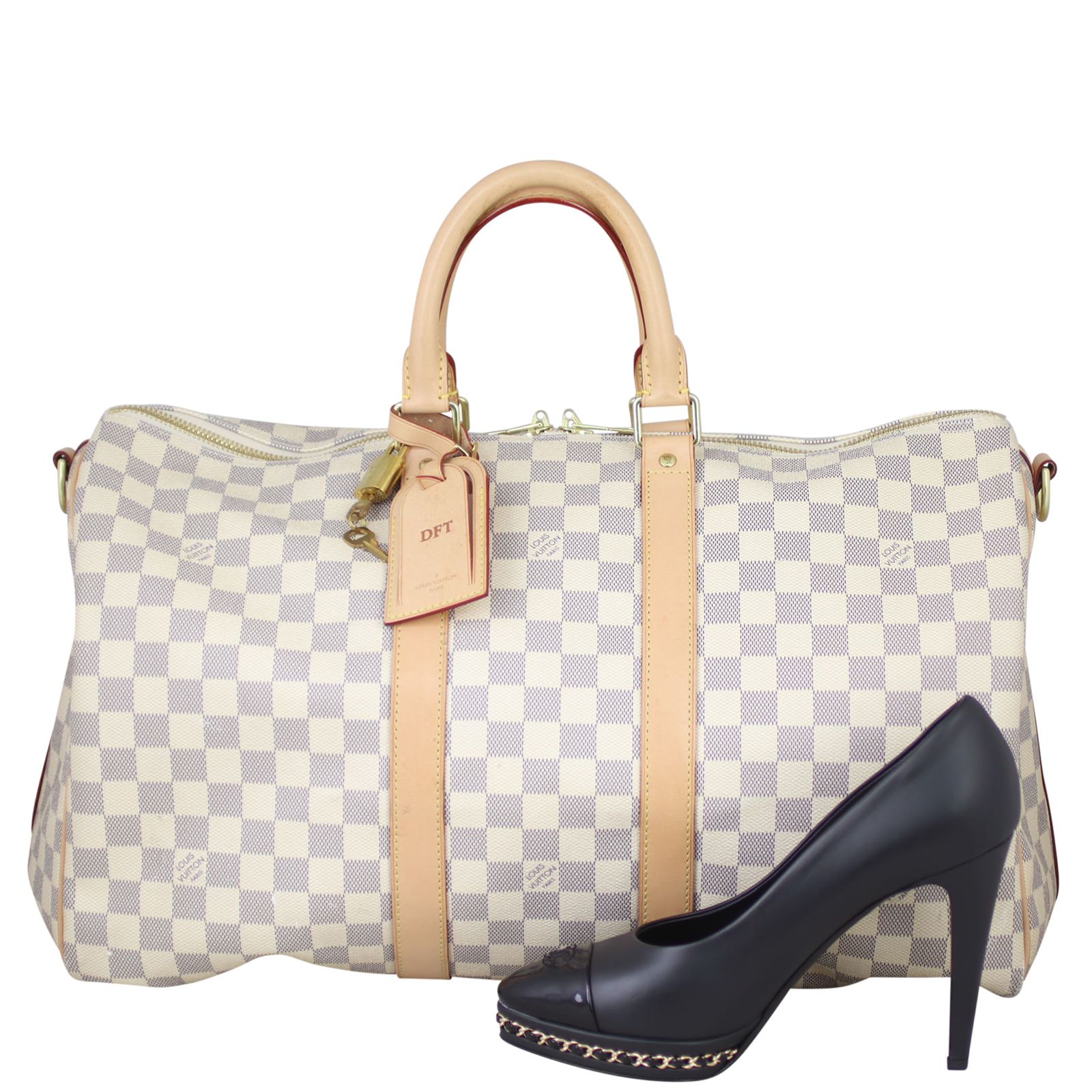 Louis Vuitton Keepall 45 Bandouliere Damier Azur