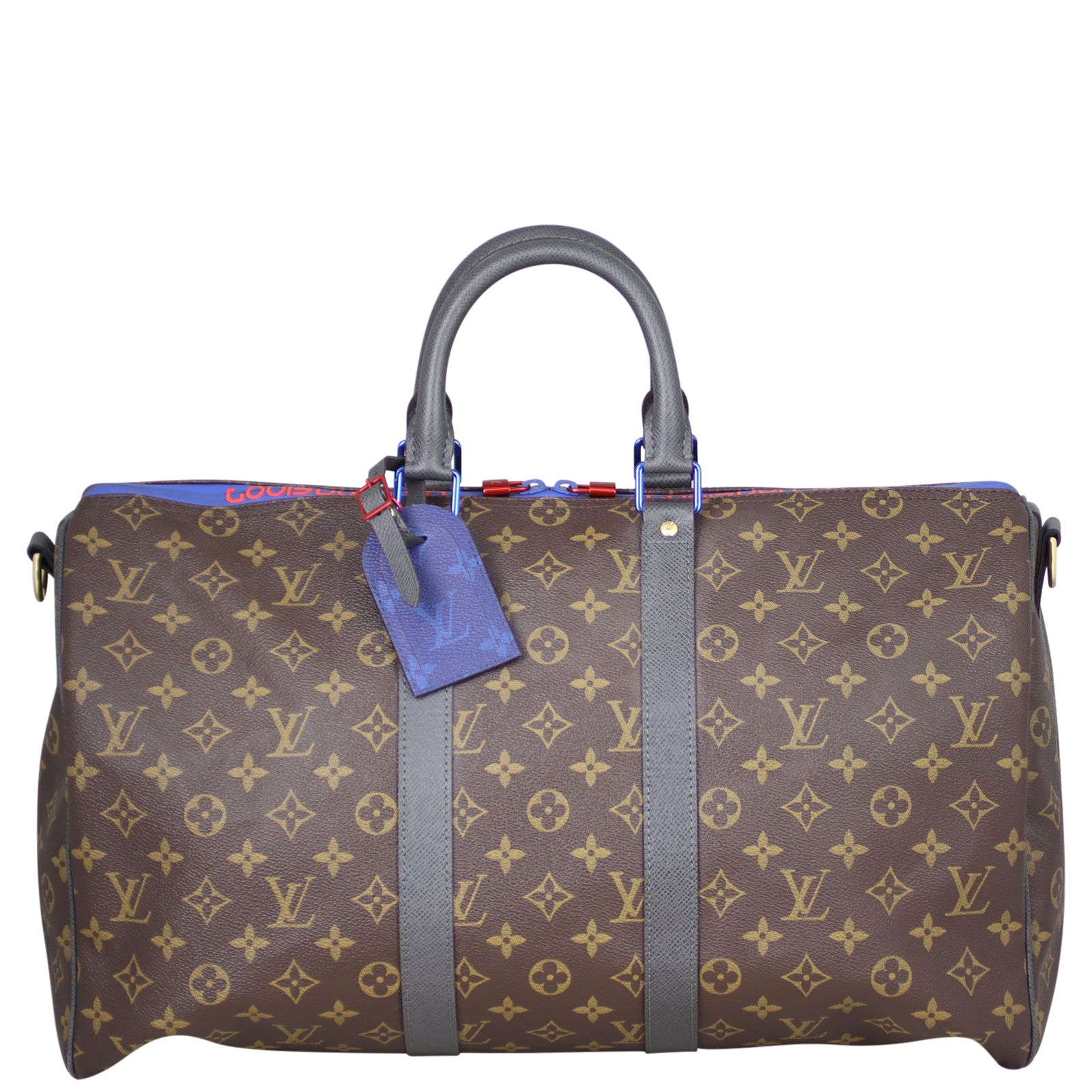 【希少】Louis Vuitton Keepol 55 Macassar LOUIS VUITTON Keepall Bandouliere 55 Radiant Sun Monogram