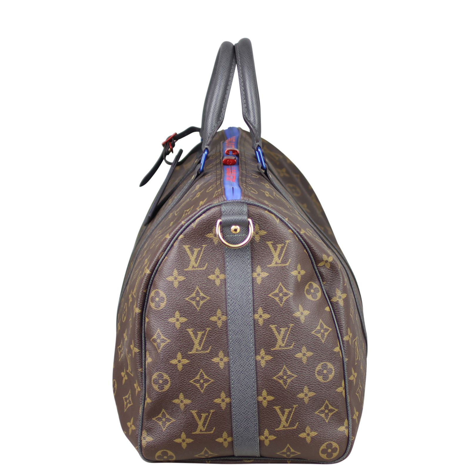 Louis Vuitton Keepall 55 Bandouliere Monogram Macassar Kim