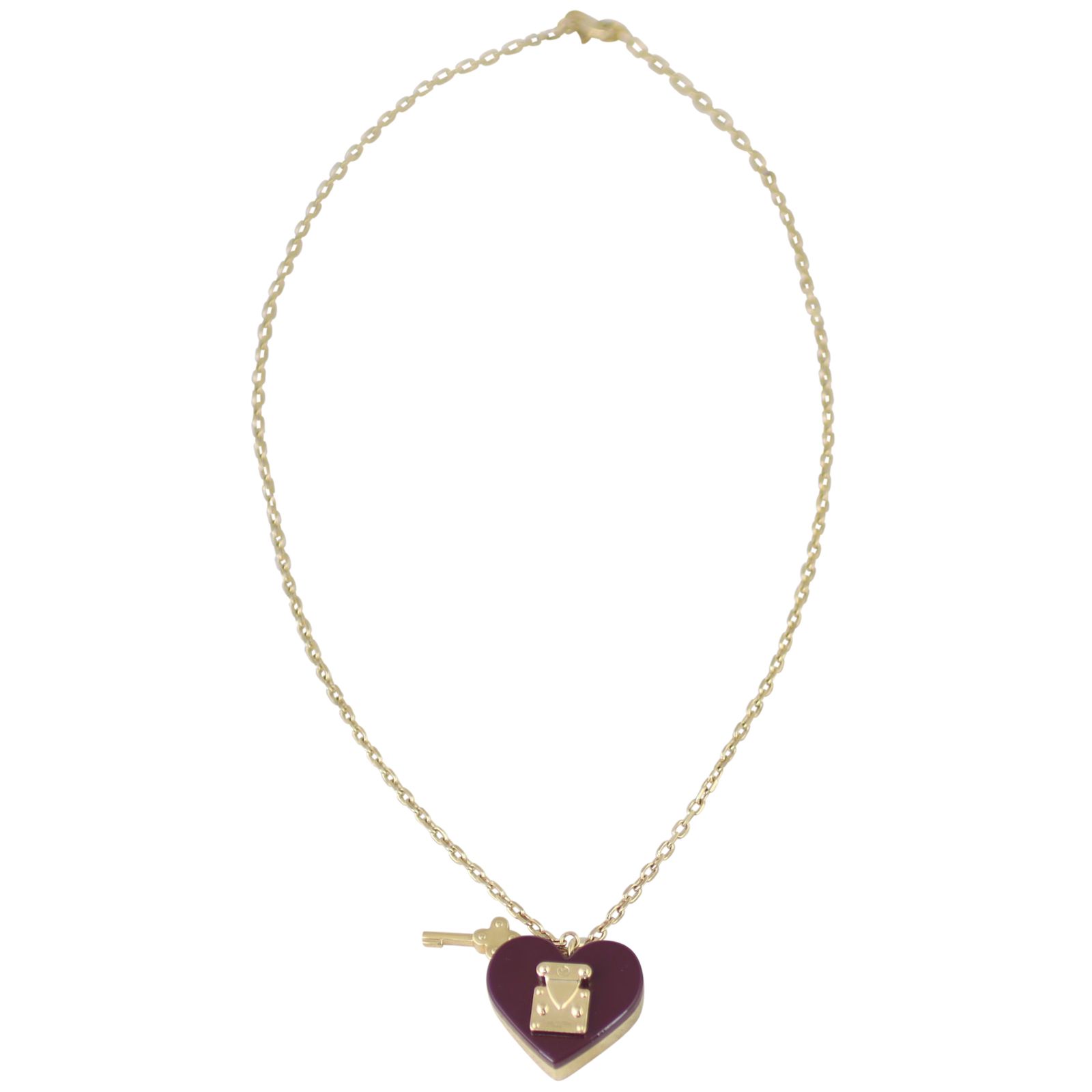 Louis Vuitton Lock Me Necklace