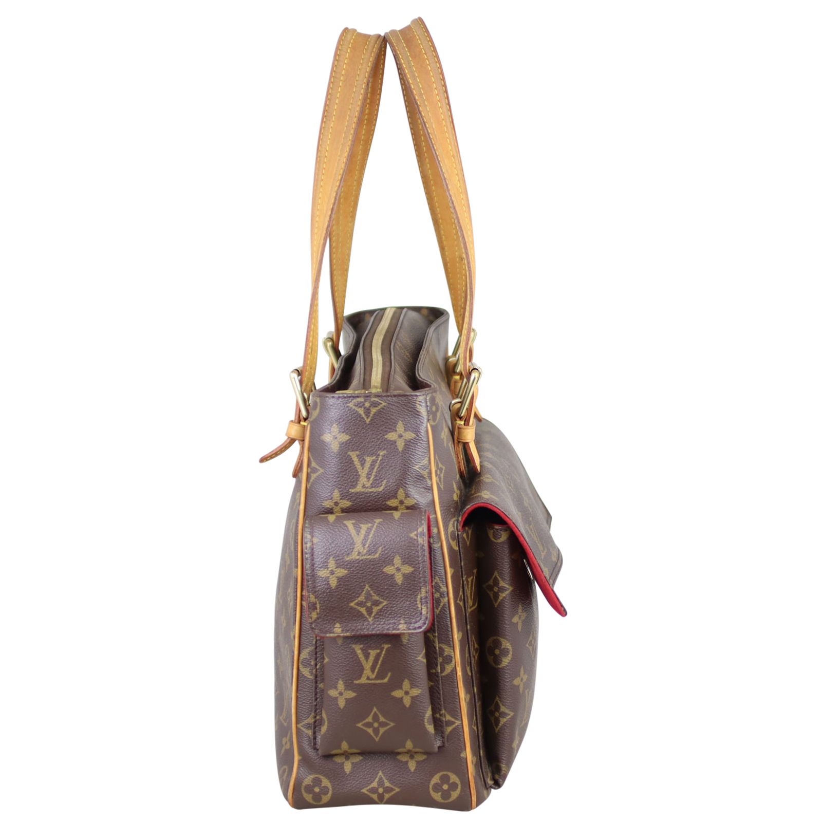 Louis vuitton bag with pockets on front 2025