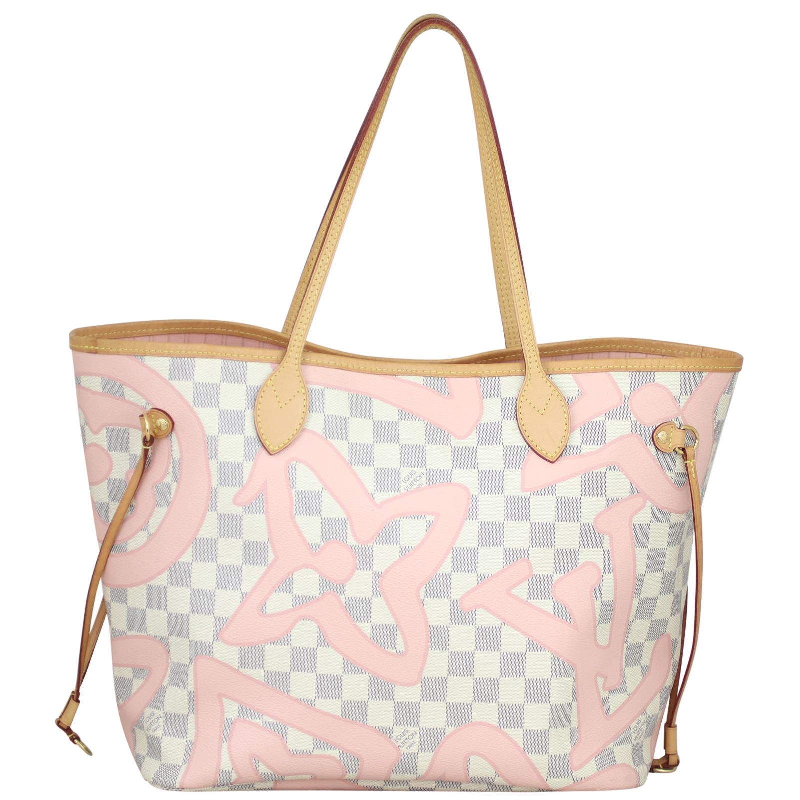 Louis Vuitton Neverfull MM Damier Azur Tahitienne – Now You Glow