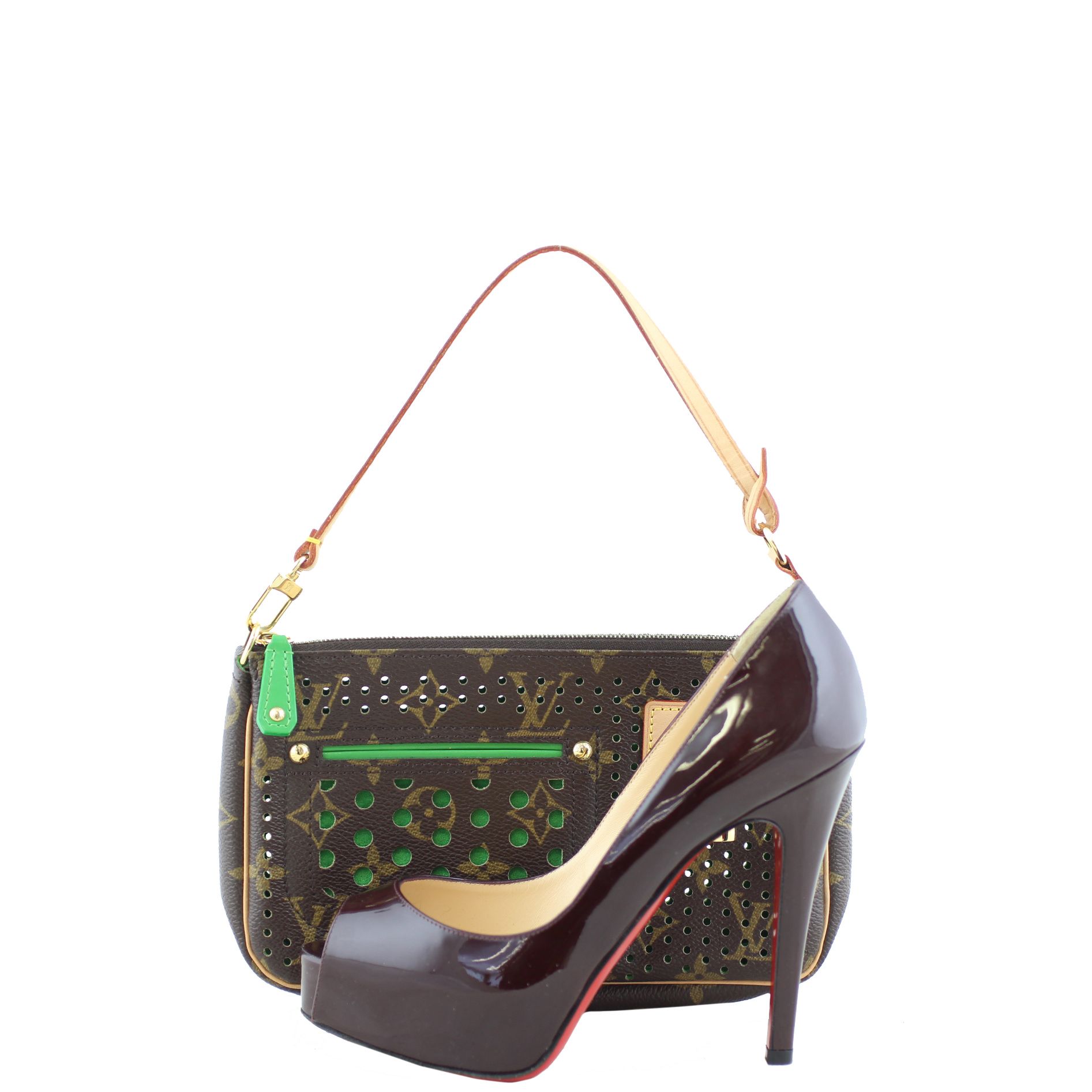 Louis vuitton perforated pochette hotsell