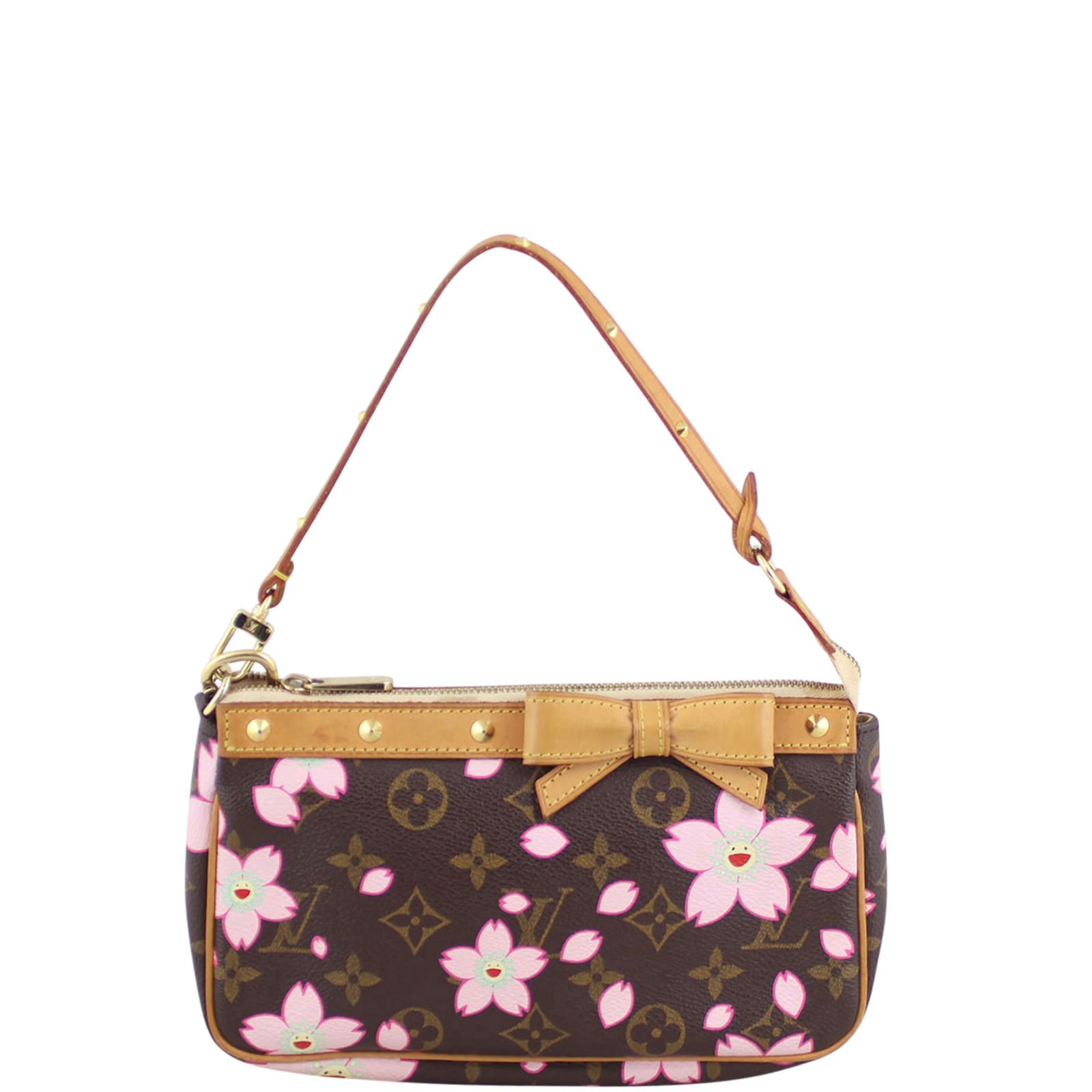 Louis vuitton pink flower purse shop