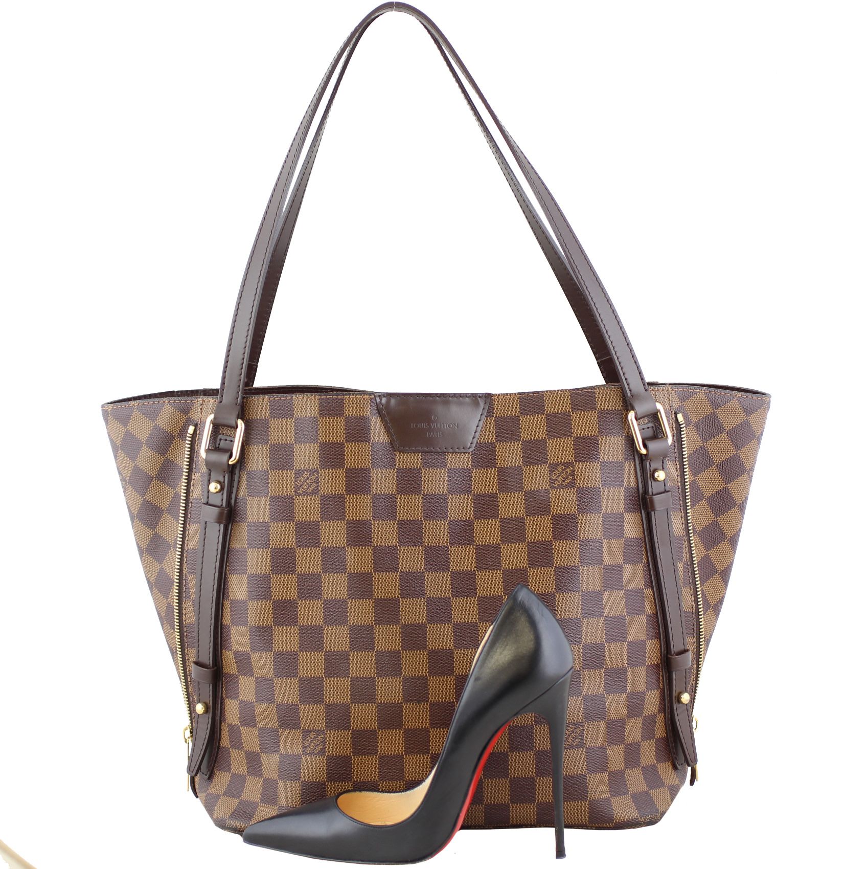 Louis vuitton cabas rivington damier sale