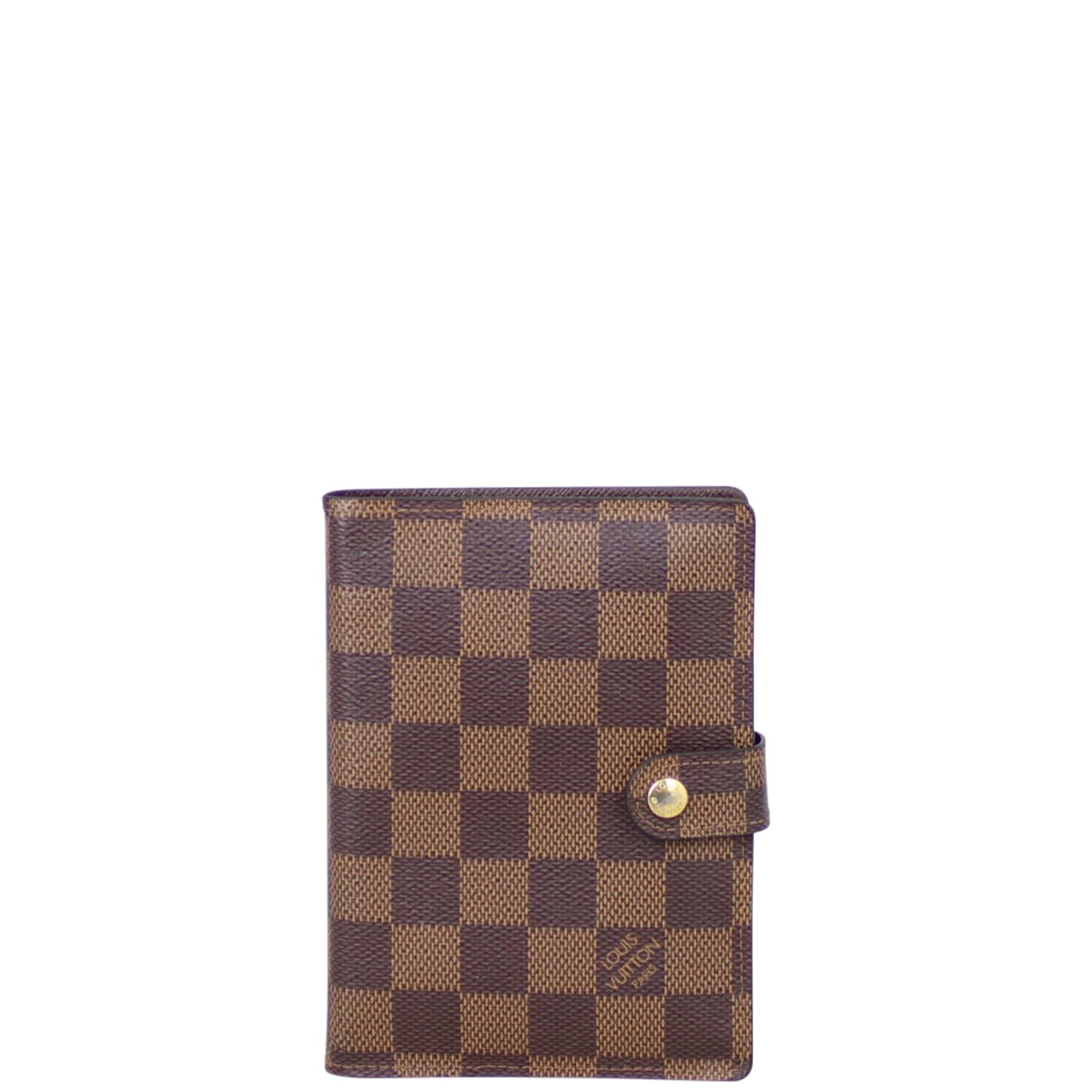 Louis Vuitton Small Ring Agenda Cover Damier Ebene