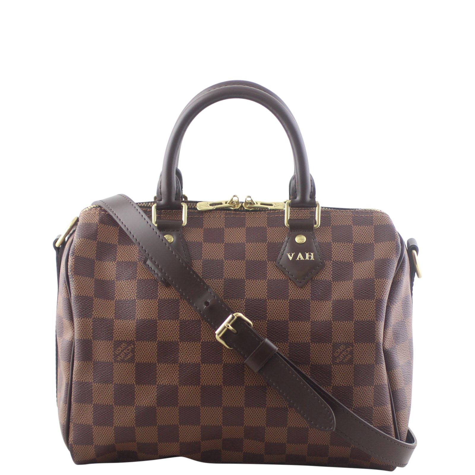 Speedy 25 damier bandouliere store