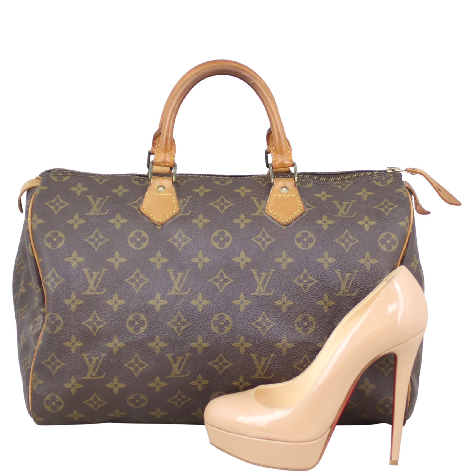 Louis vuitton speedy 35 monogram discount