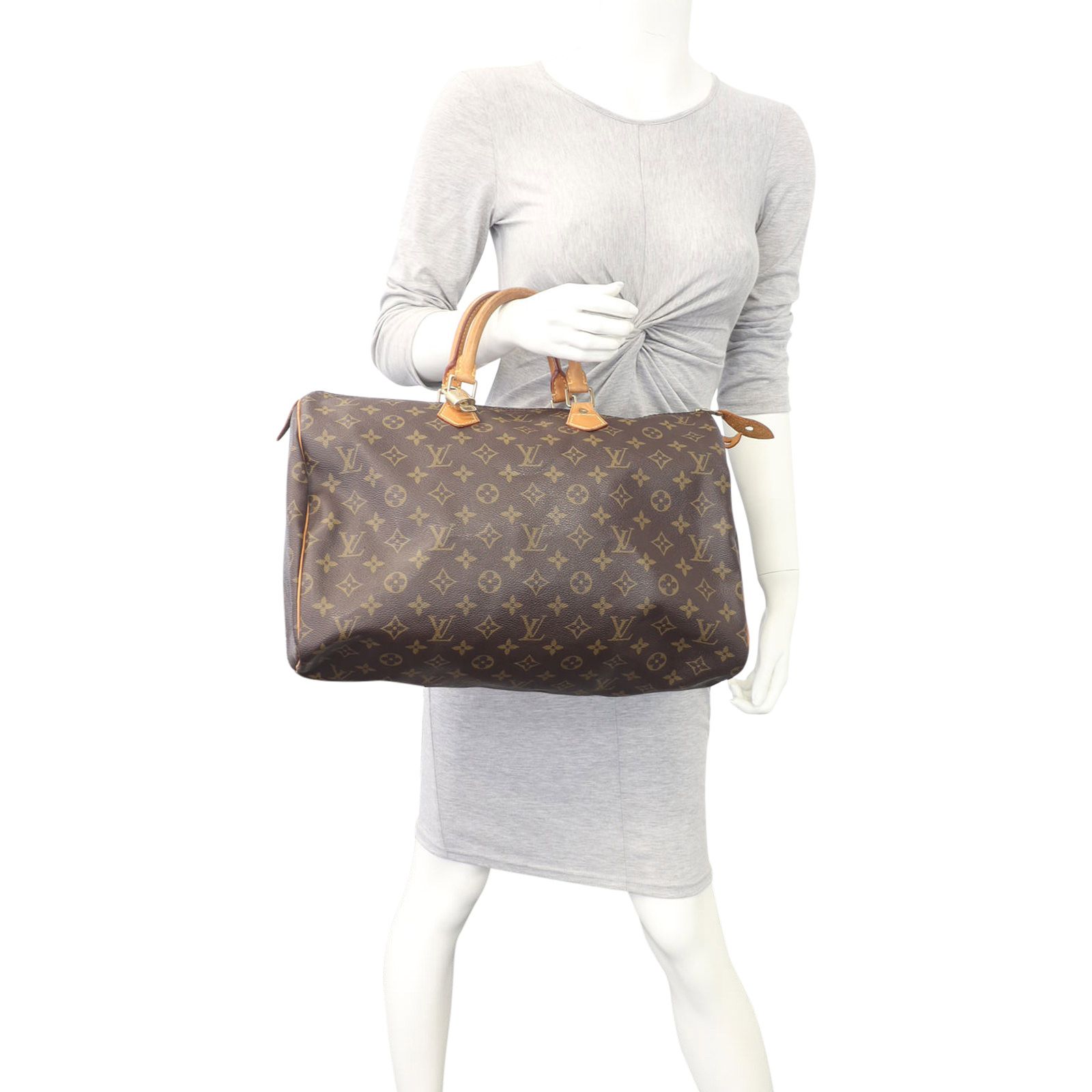 LOUIS VUITTON スピーディ40 Speedy Bandoulière 40 Monogram - Women - Handbags | LOUIS