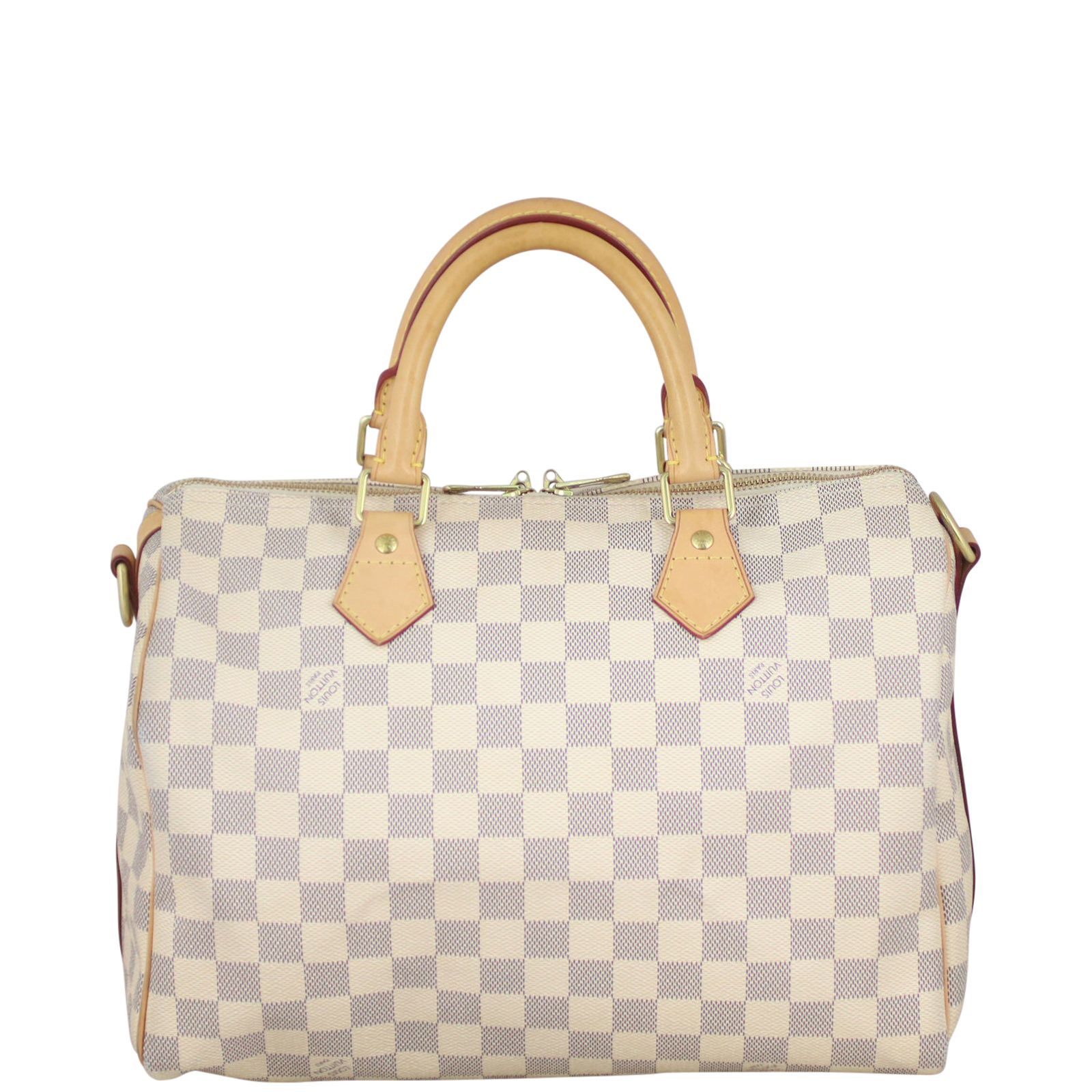 Louis vuitton speedy bandouliere 30 damier azur 2025
