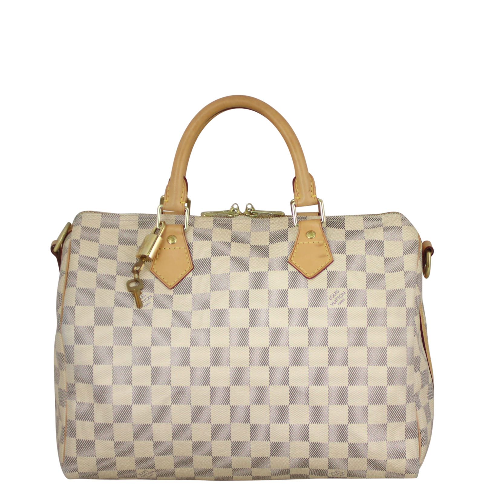 Louis Vuitton Speedy 30 Bandouliere Damier Azur