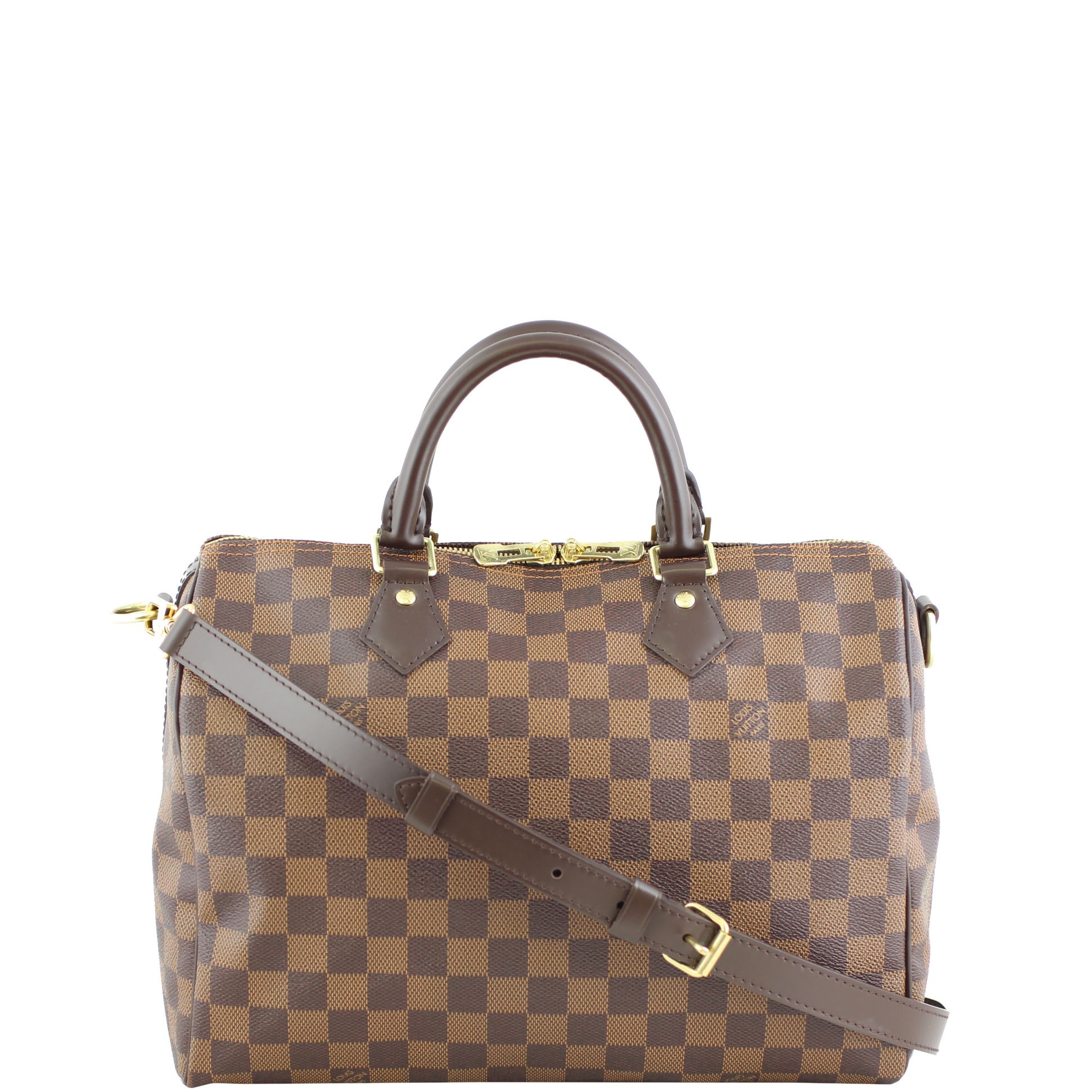 Louis Vuitton Speedy Bandouliere 30 Damier Ebene