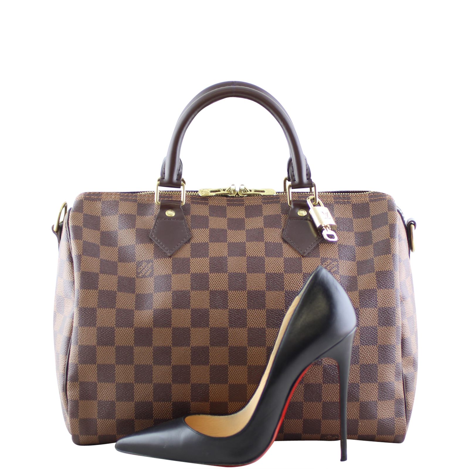 Damier ebene speedy bandouliere 30 shop