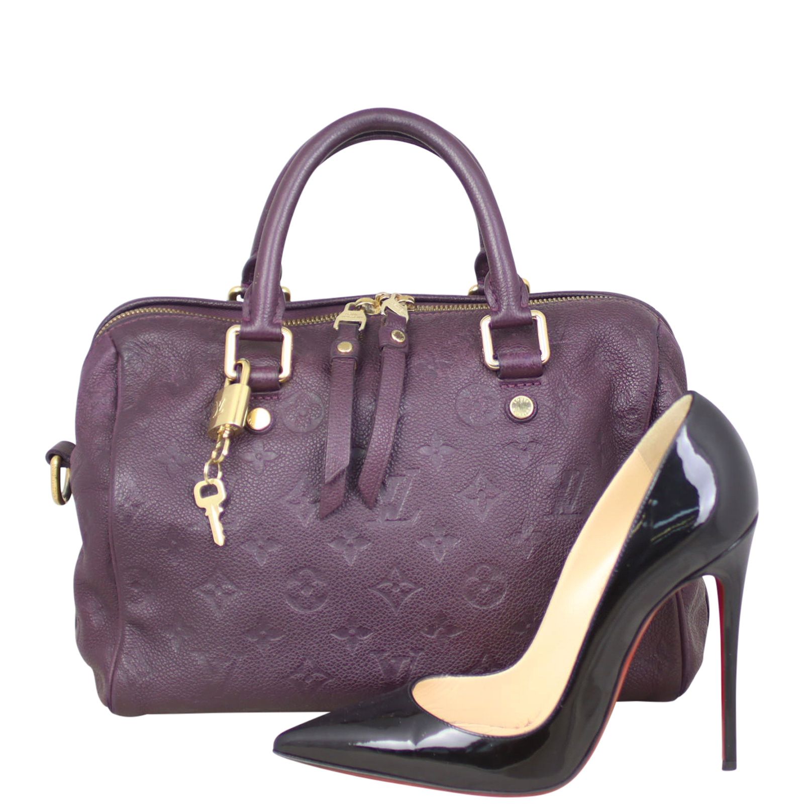 Louis Vuitton Speedy 25 Bandouliere Monogram Empreinte
