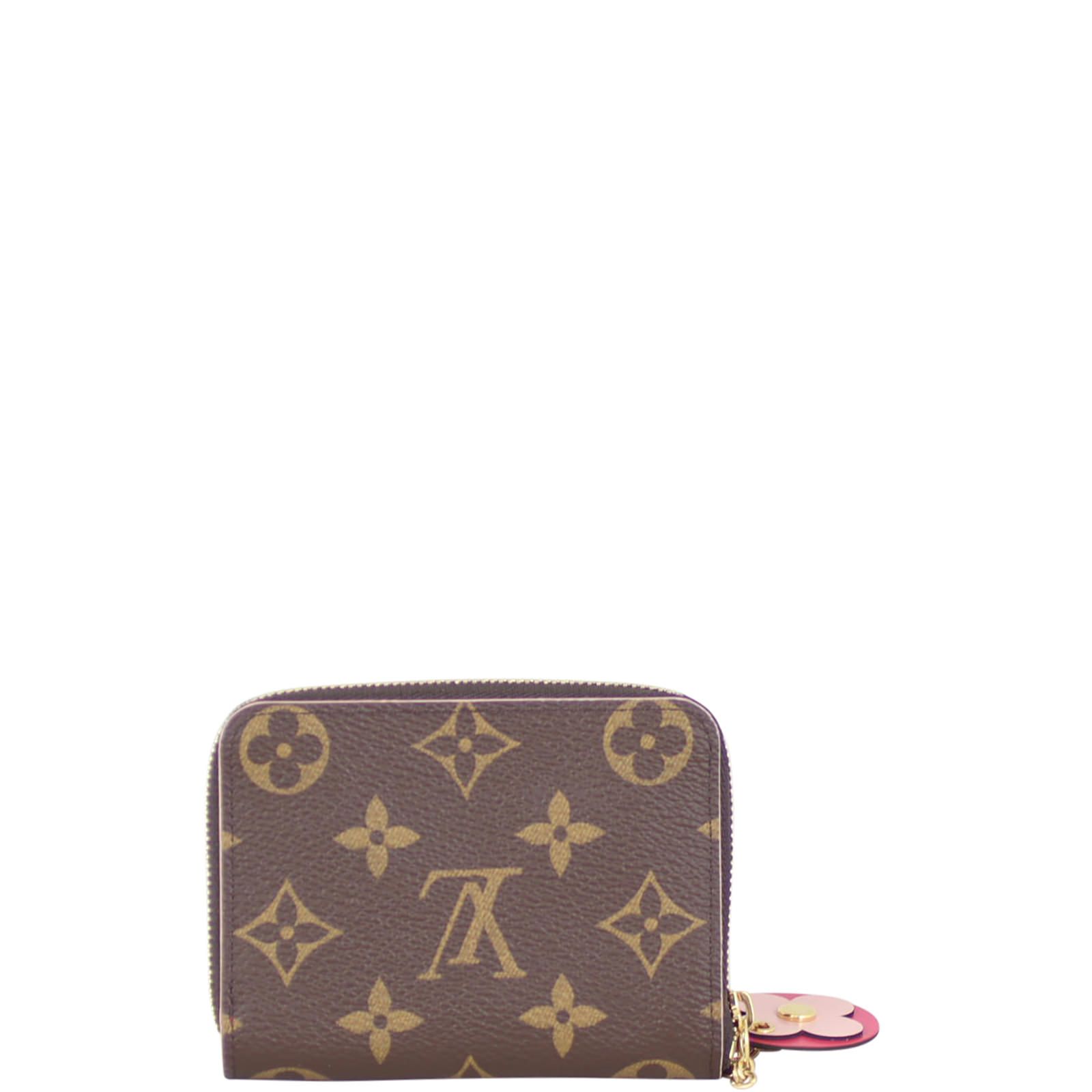 Louis Vuitton Zippy Coin Purse Monogram Flower