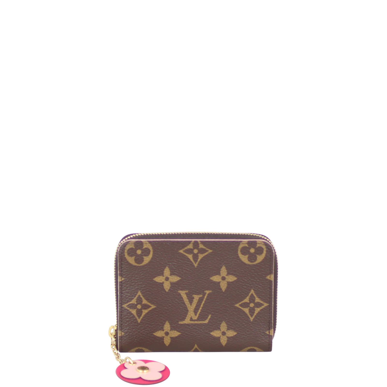 Louis Vuitton Zippy Coin Purse Monogram Flower