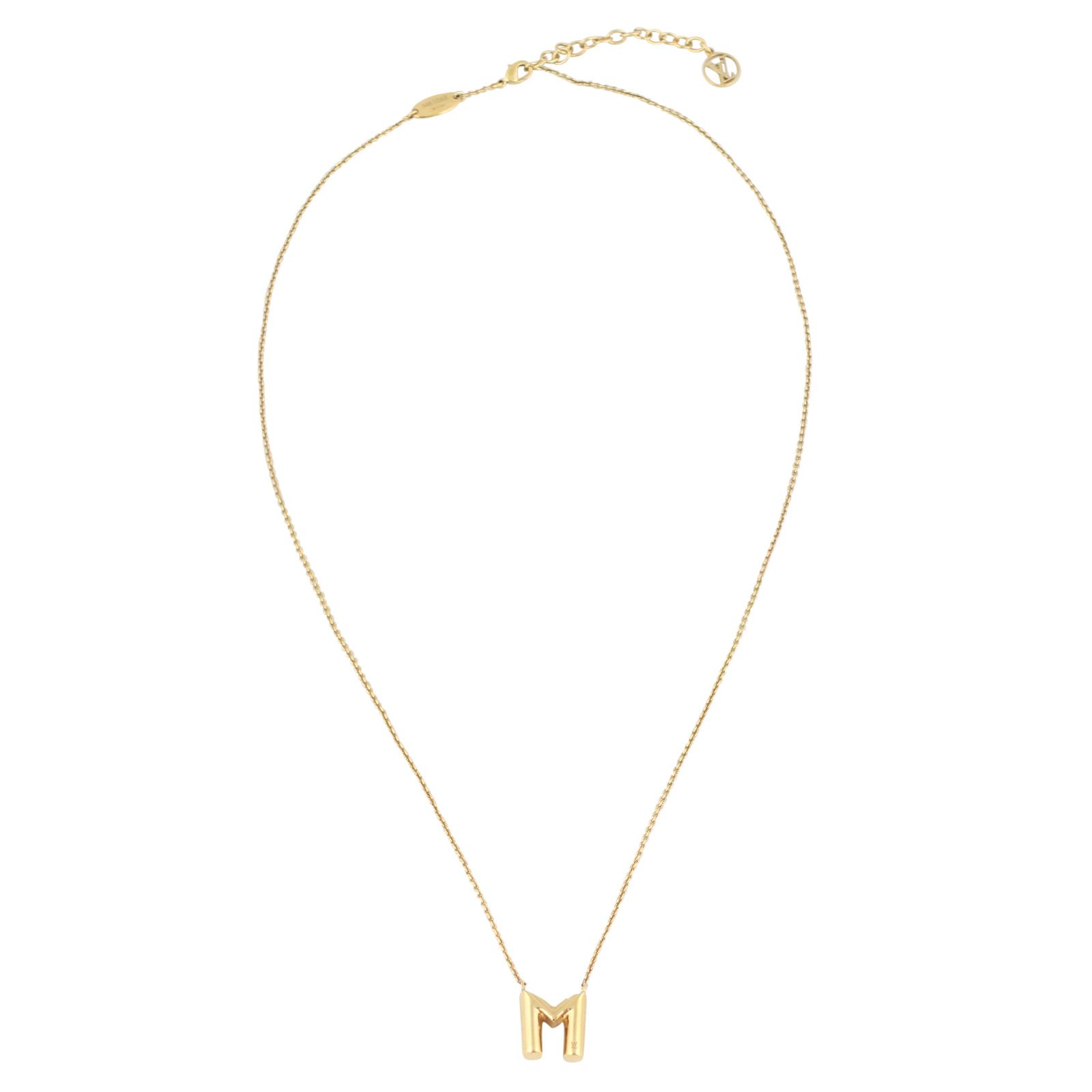 Louis Vuitton LV Me Necklace Letter M