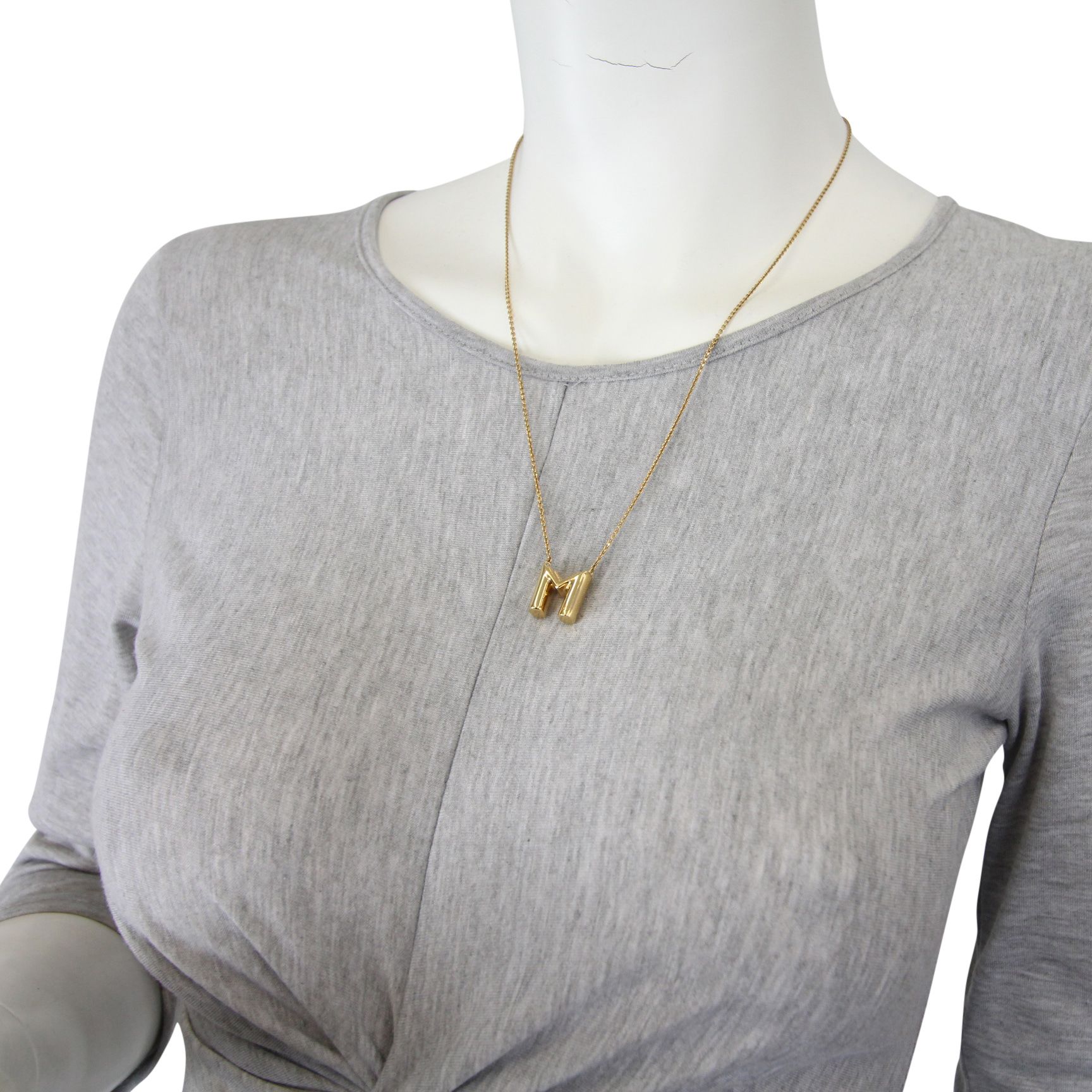 Louis Vuitton LV Me Necklace Letter M