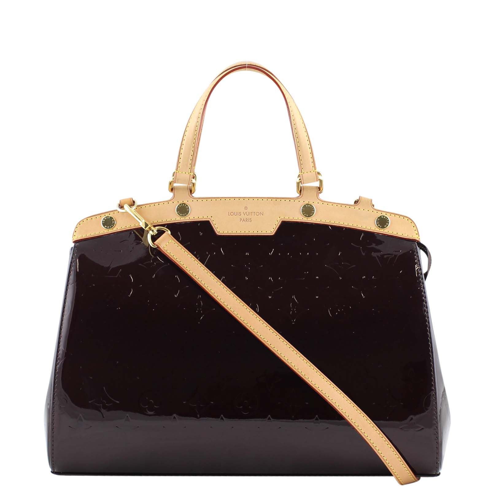 Louis Vuitton Brea Vernis Amarante MM