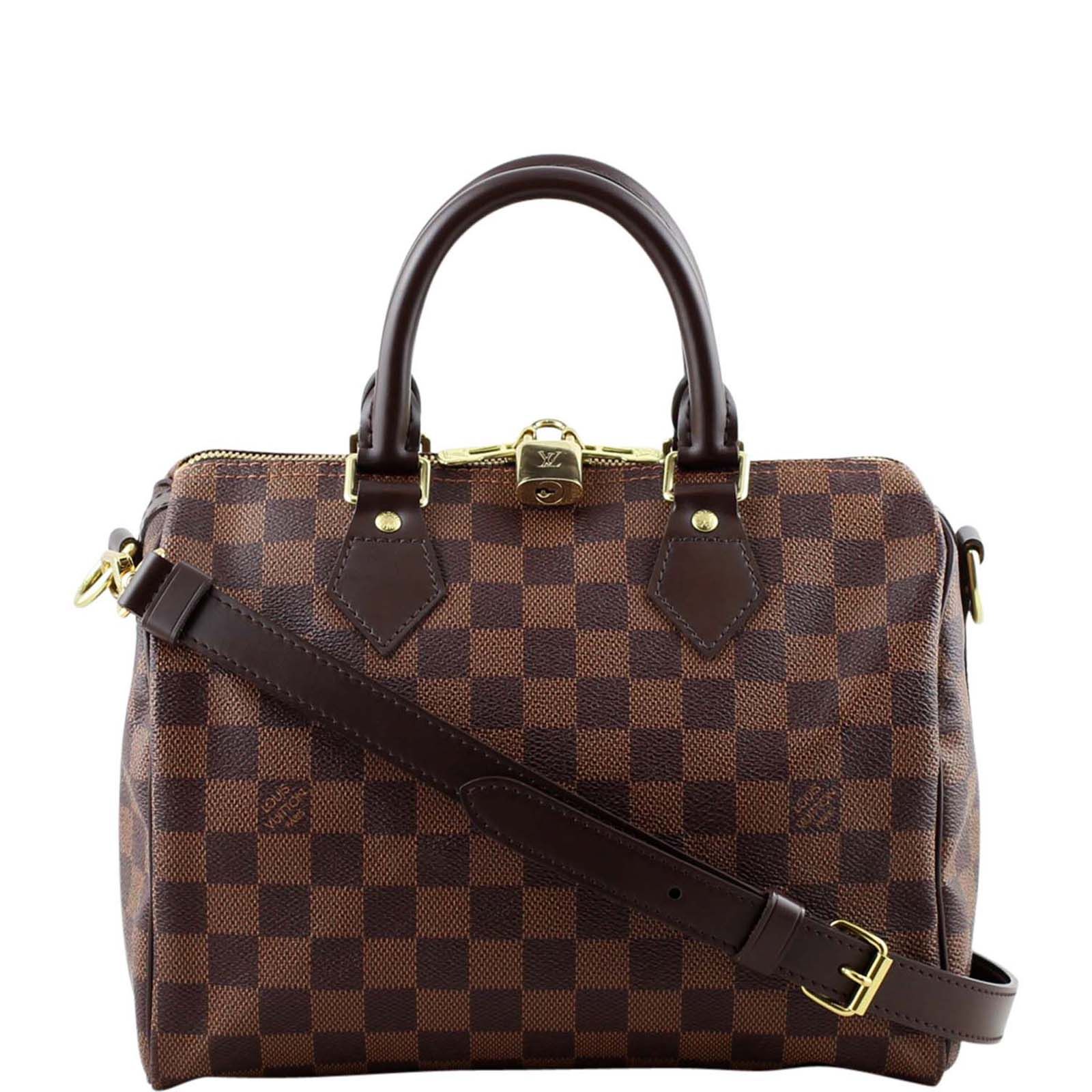 Louis Vuitton Speedy Bandouliere 25 Damier Ebene