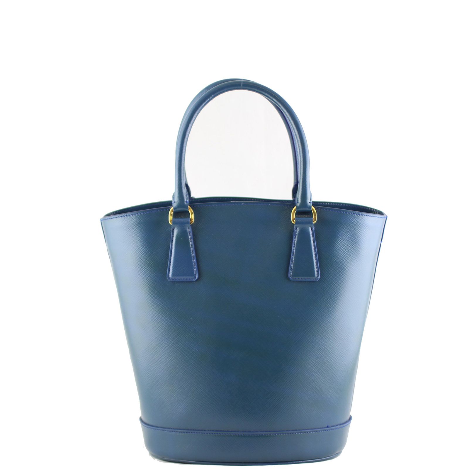 Prada Saffiano Vernice Secchiello Bucket Bag
