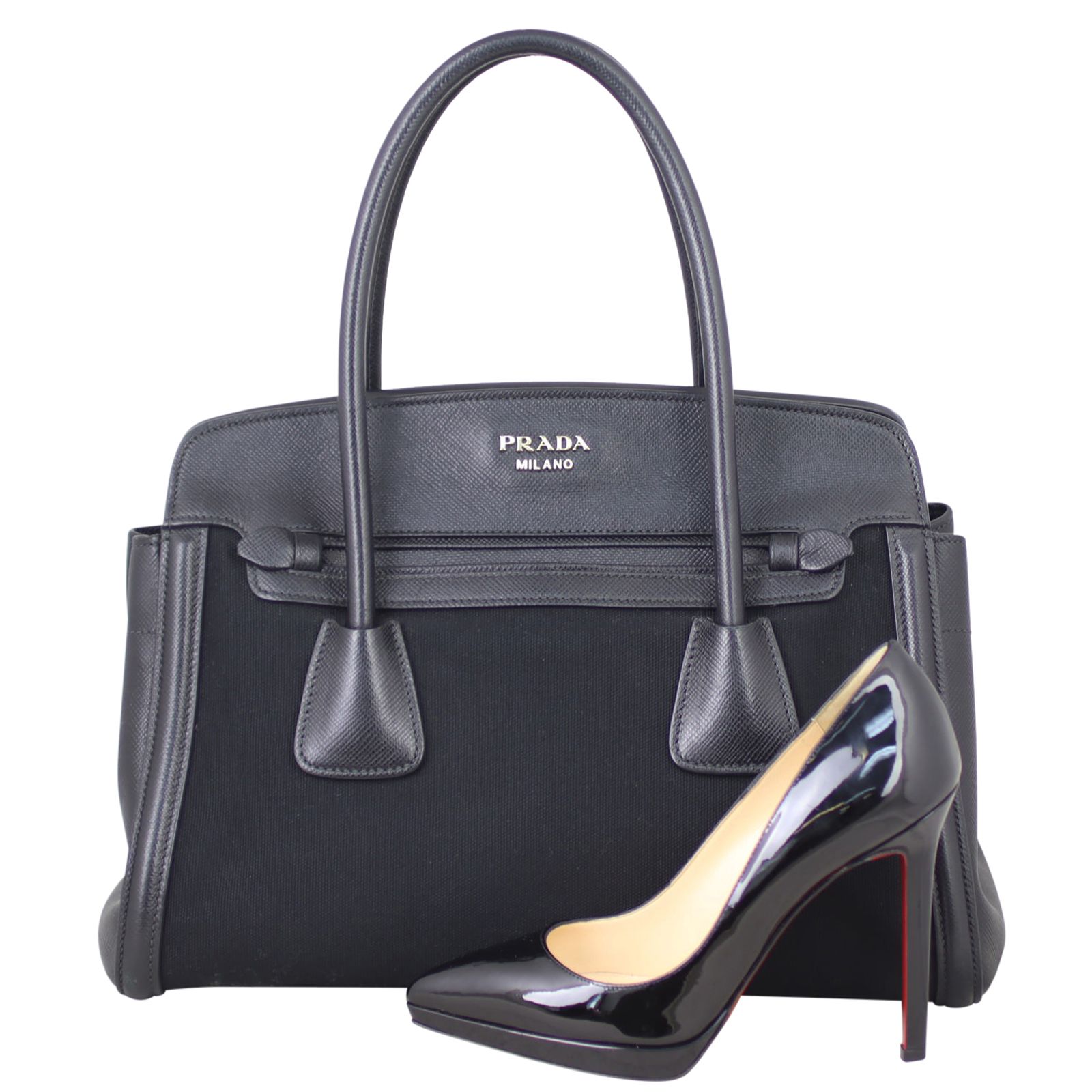 Prada cuir tote deals