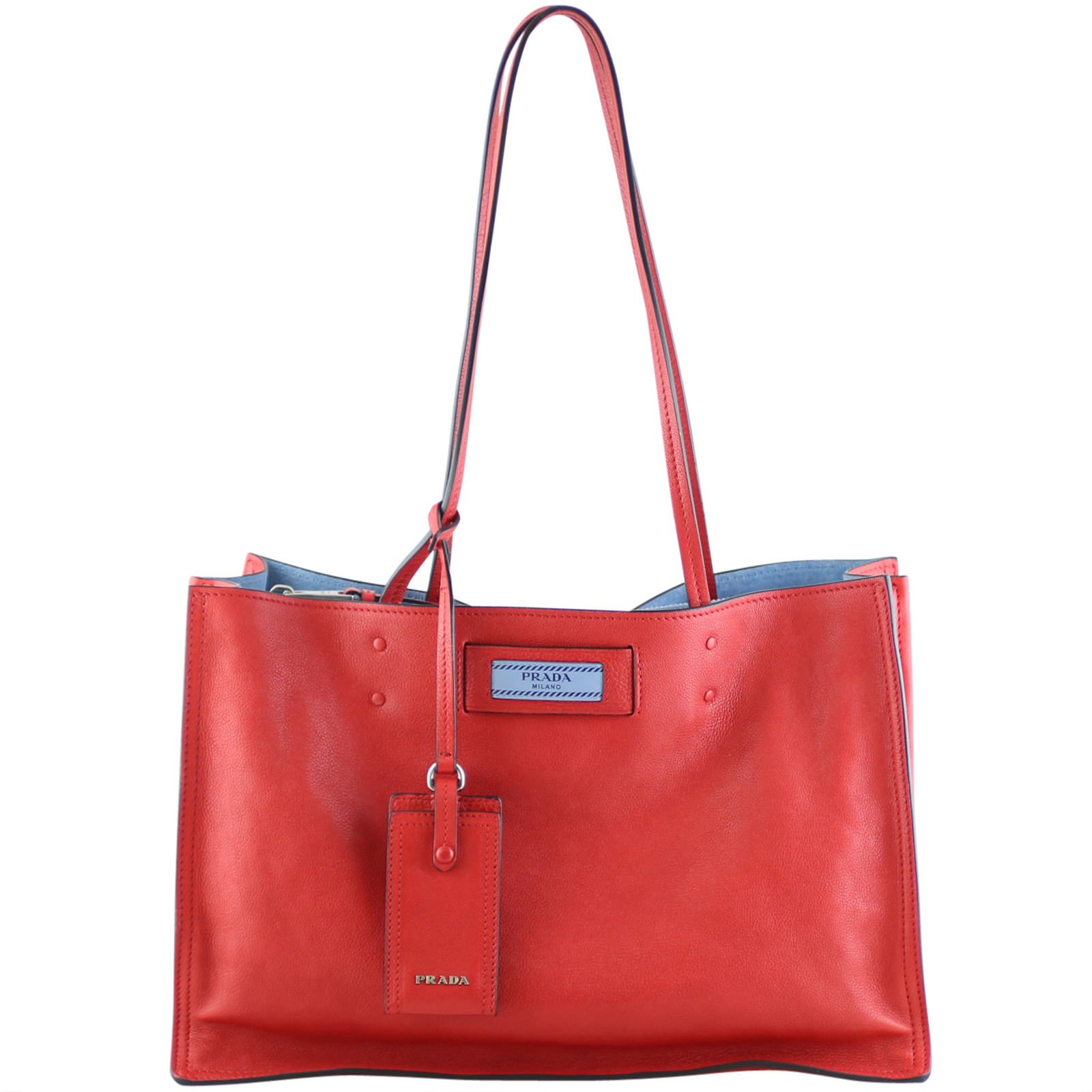 Prada etiquette bag sale cheap