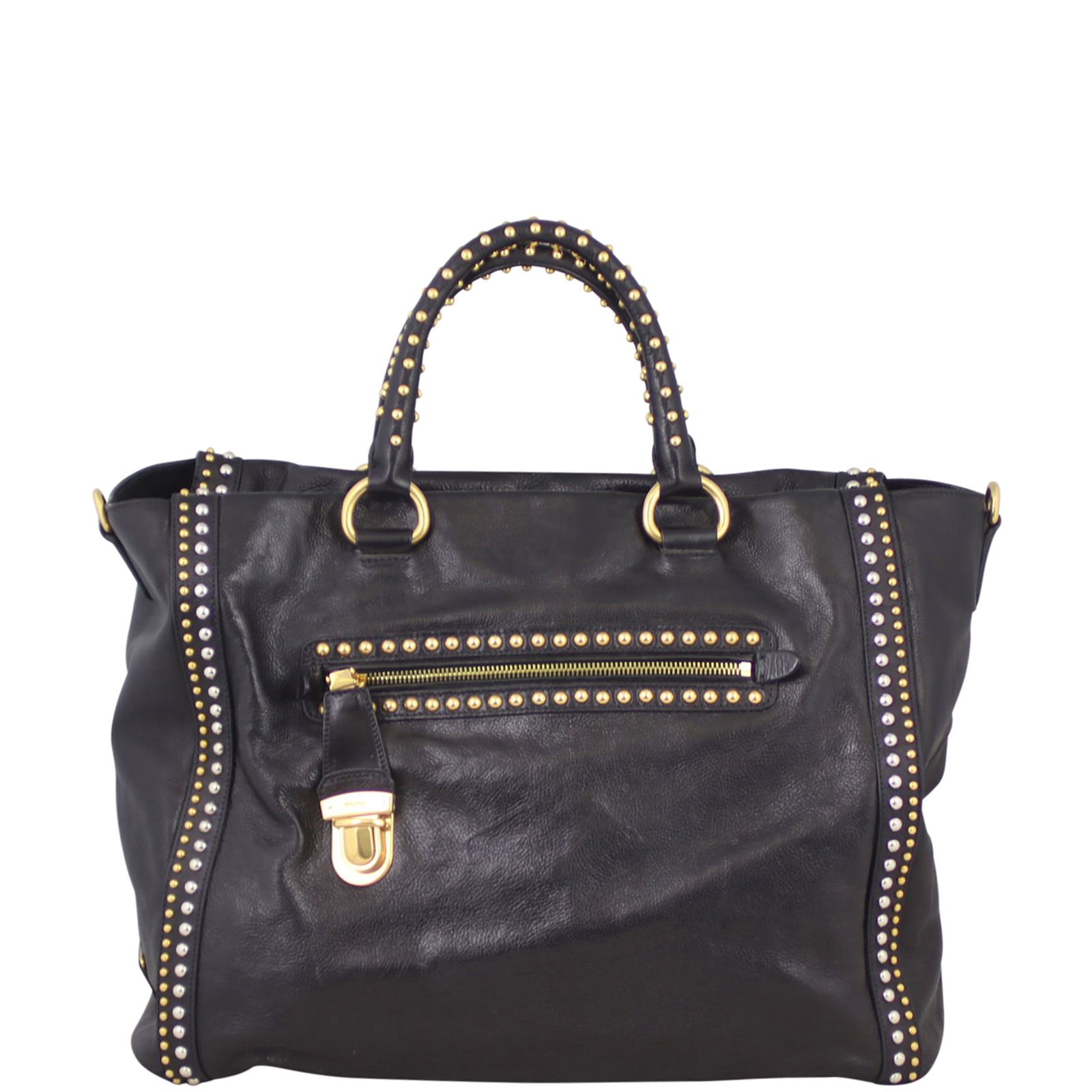 バッグ archive Prada Glace Calf Leather Bag Prada Glace Calf Twin Pocket Handbag ○ Labellov ○ Buy and