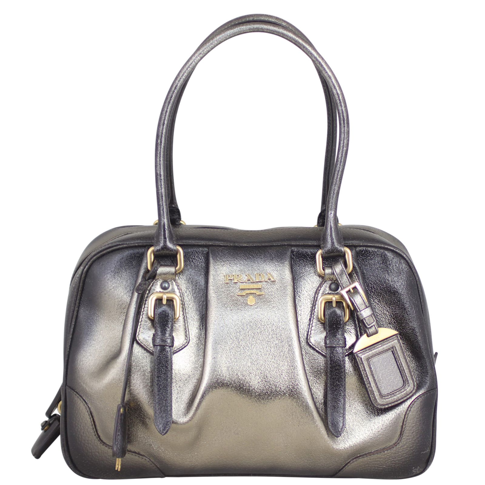 Prada metallic bag store