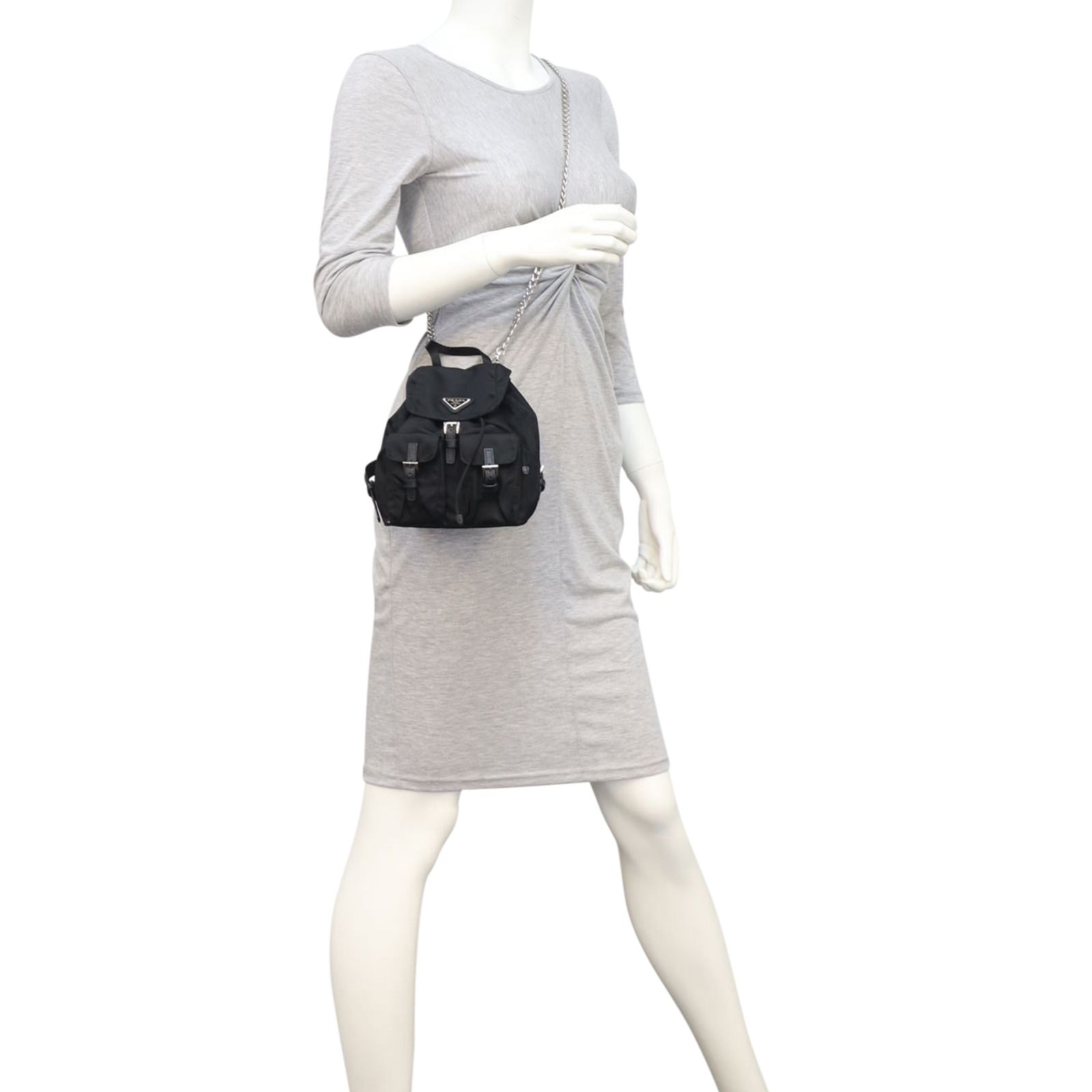 Prada convertible backpack top