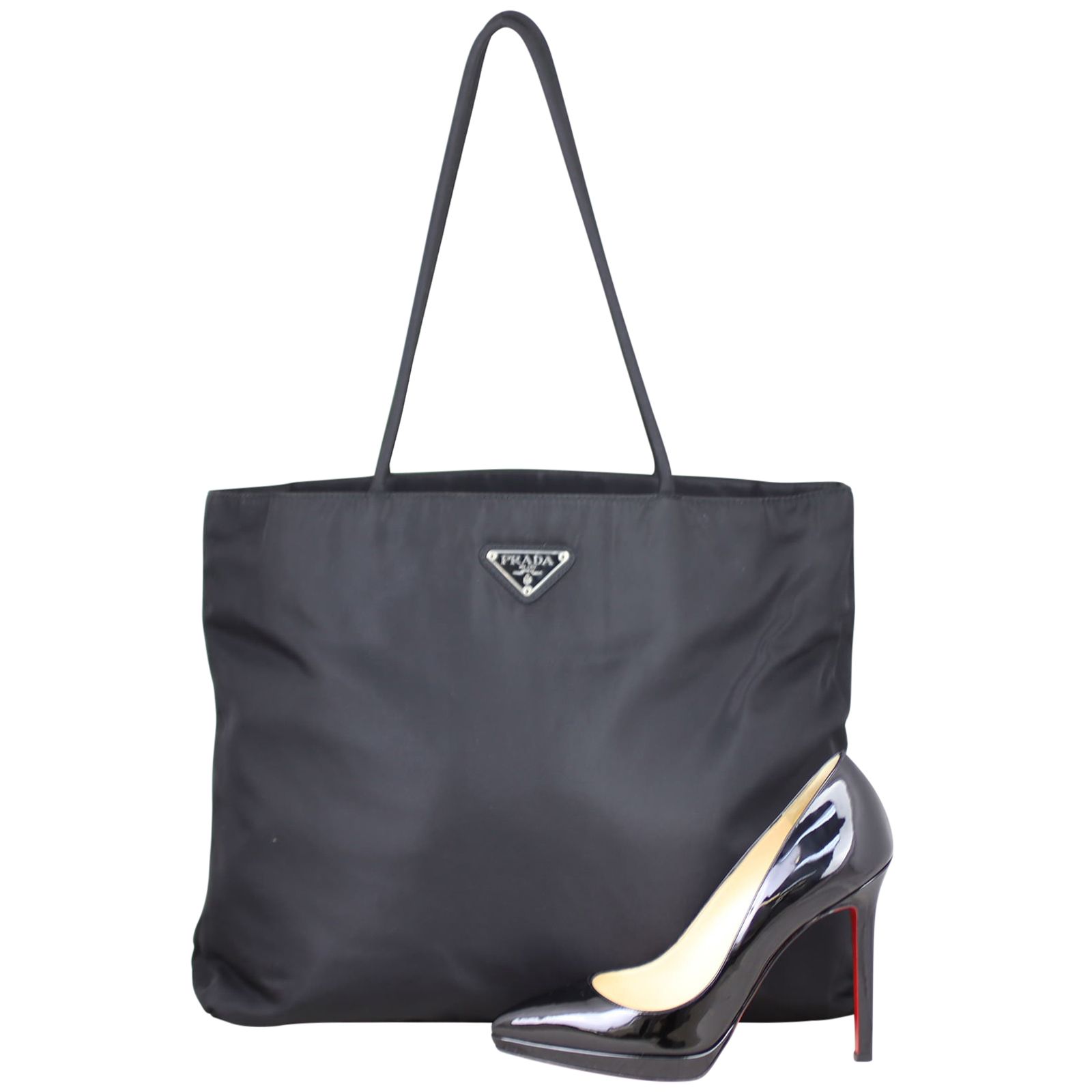 Prada nylon shopper sale