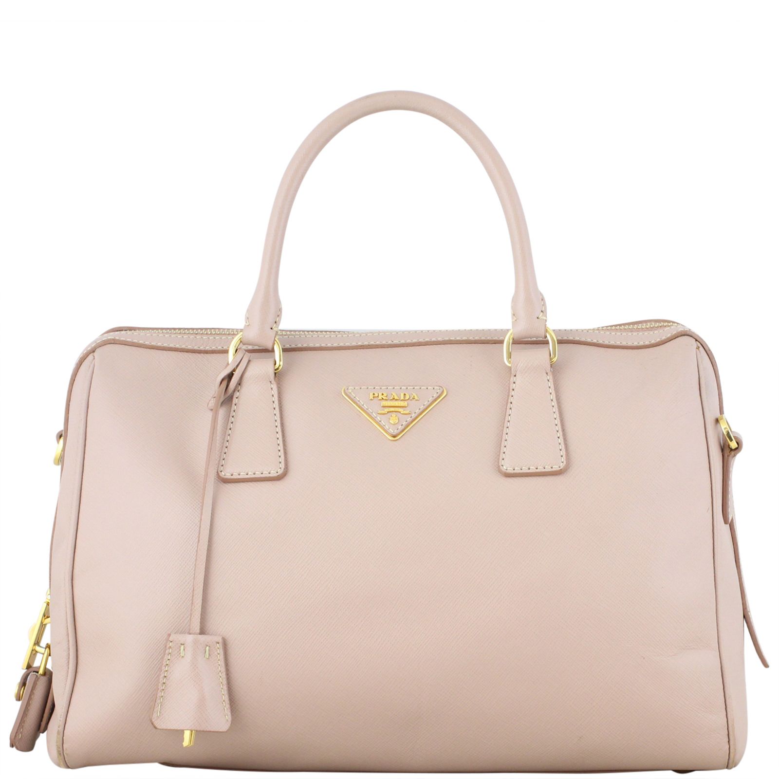 Prada saffiano bowler bag cheap
