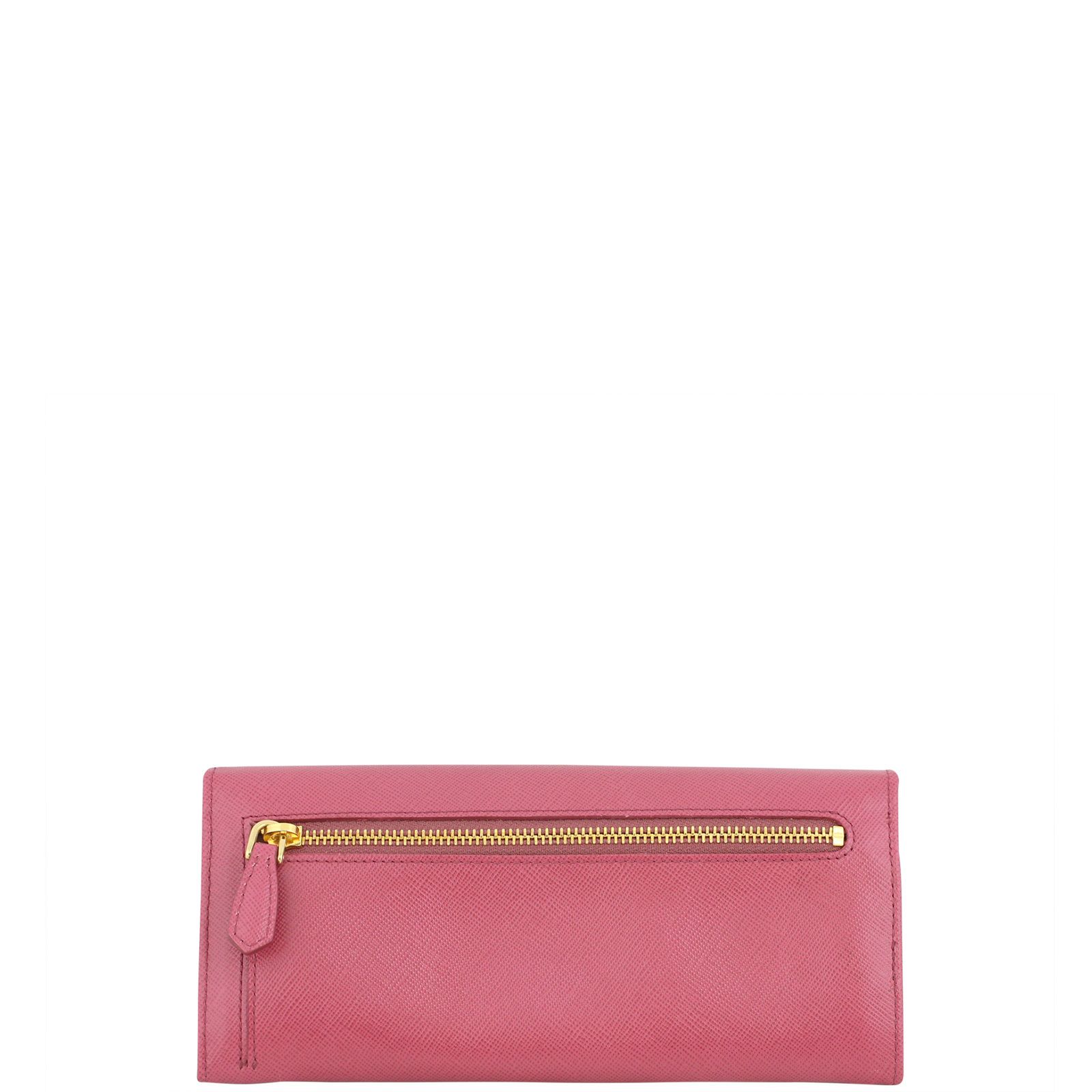 Prada saffiano bow wallet on sale