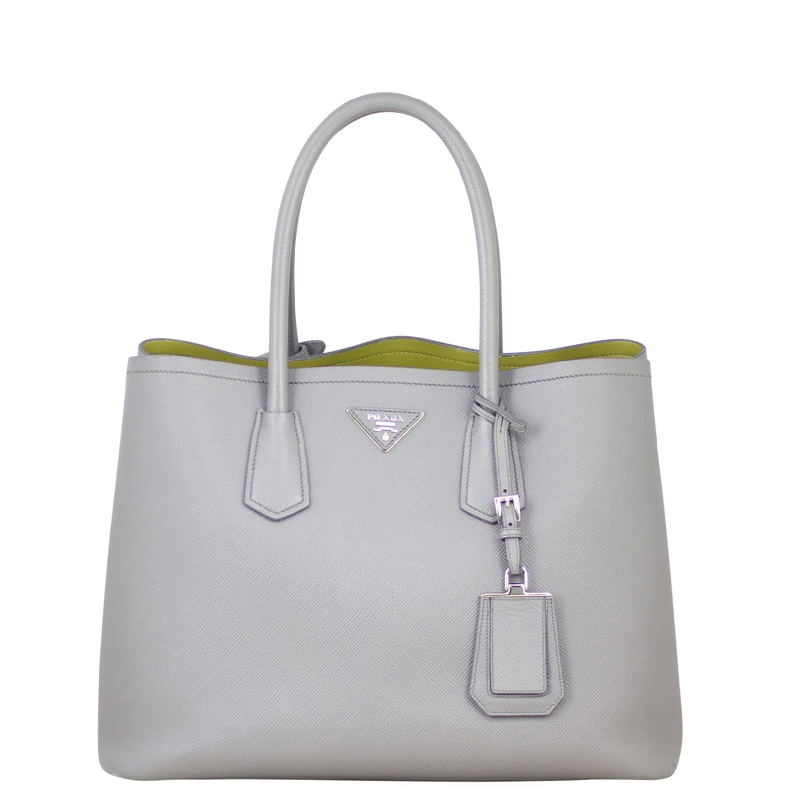Prada Saffiano Cuir Double Bag Large