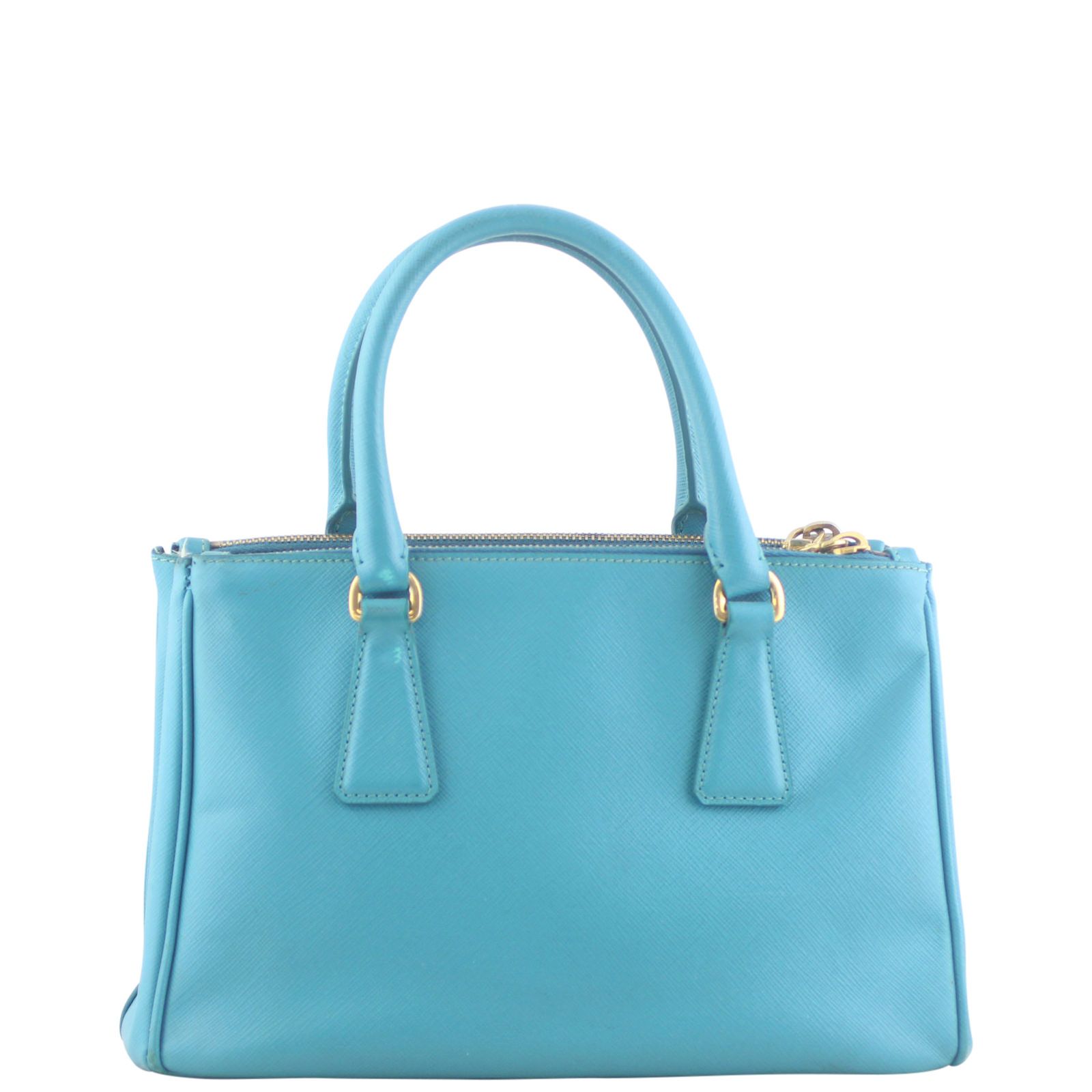 Prada teal bag discount