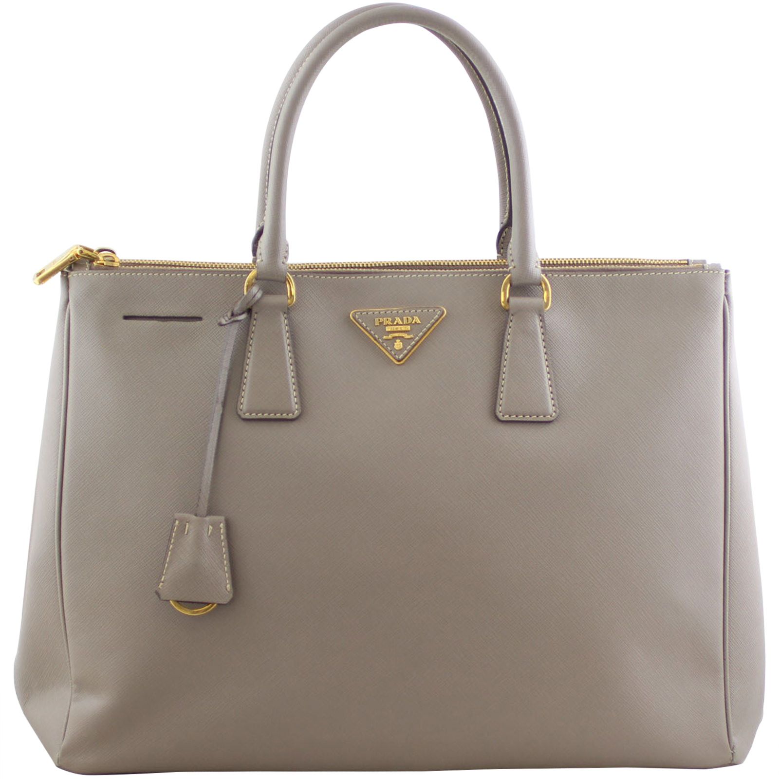 Prada Saffiano Galleria Double Zip Tote Medium