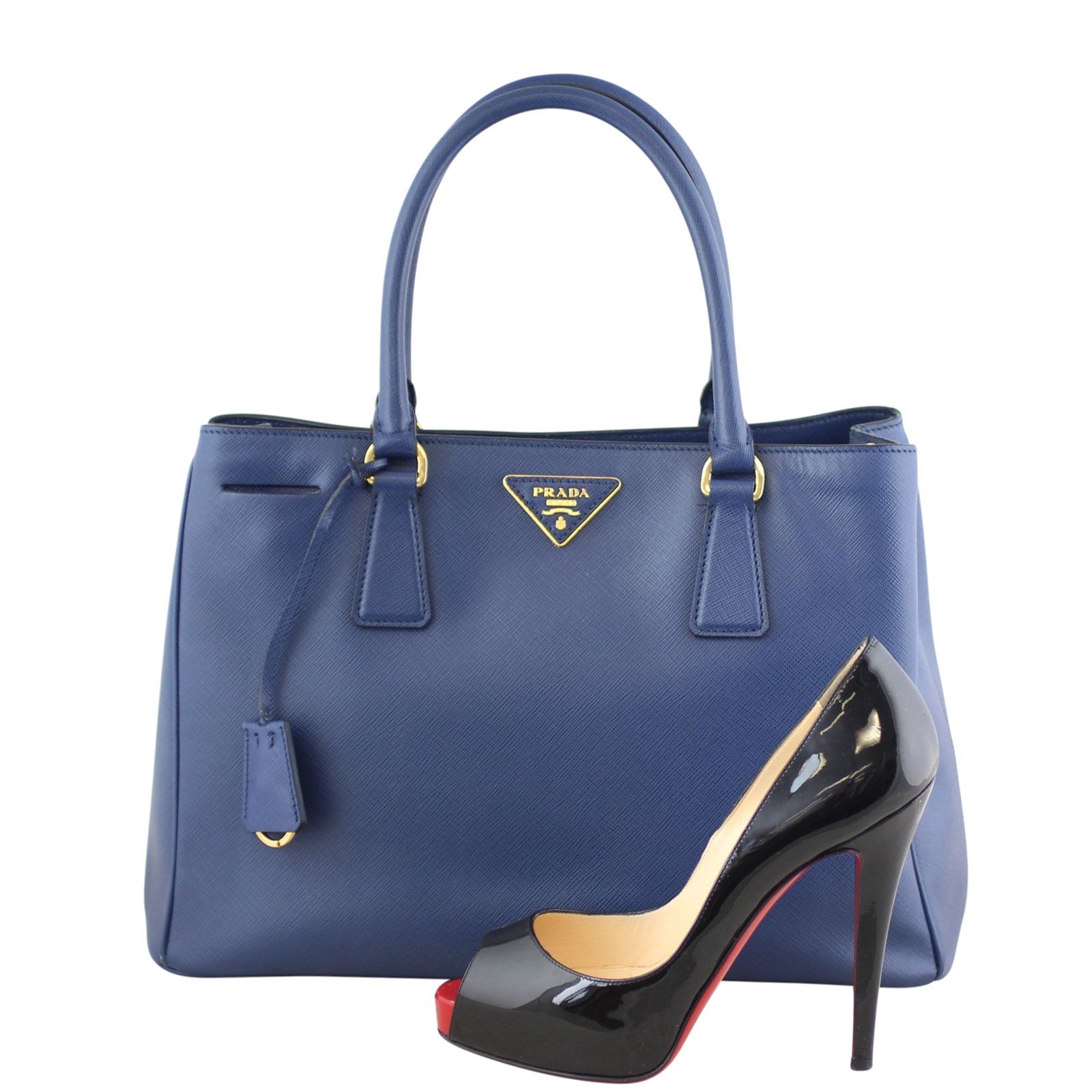 Prada Saffiano Lux Tote Small
