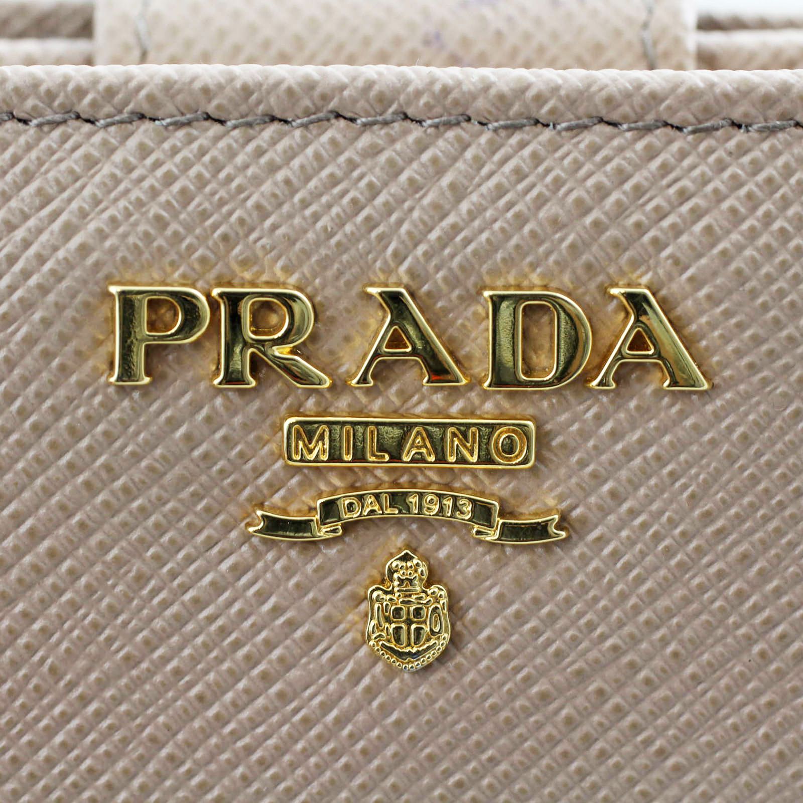 Prada saffiano multicolor wallet online