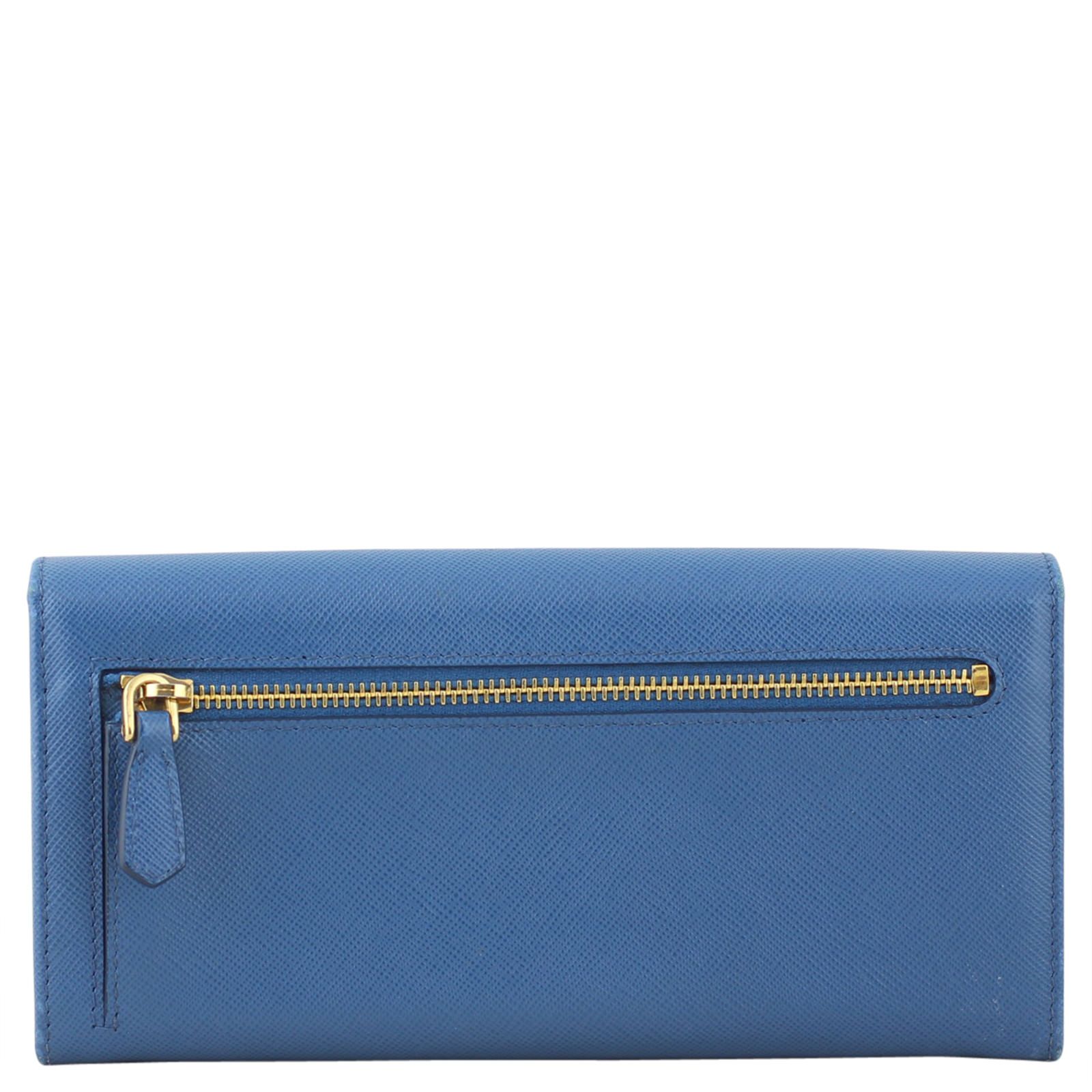 Prada Saffiano Continental Wallet