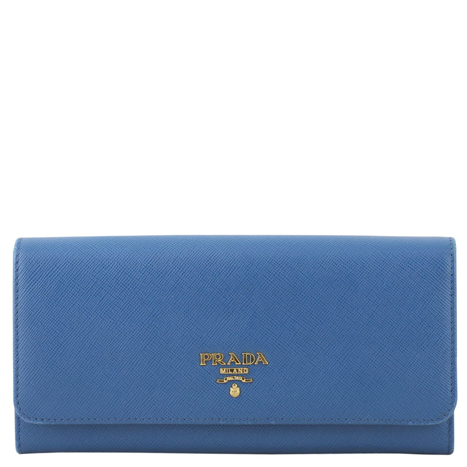 Prada Saffiano Continental Wallet