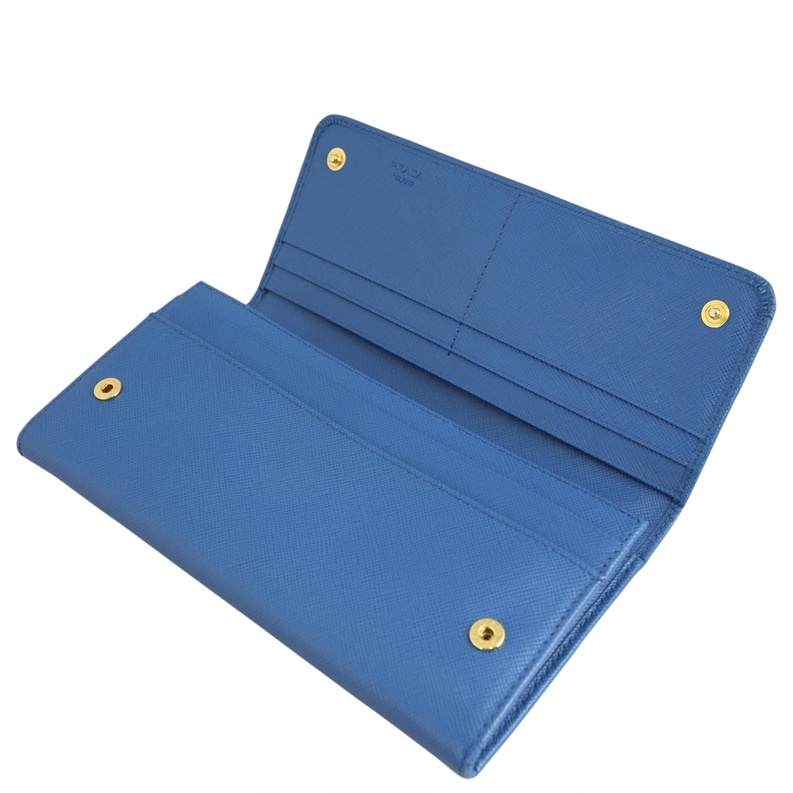 Prada Saffiano Continental Wallet