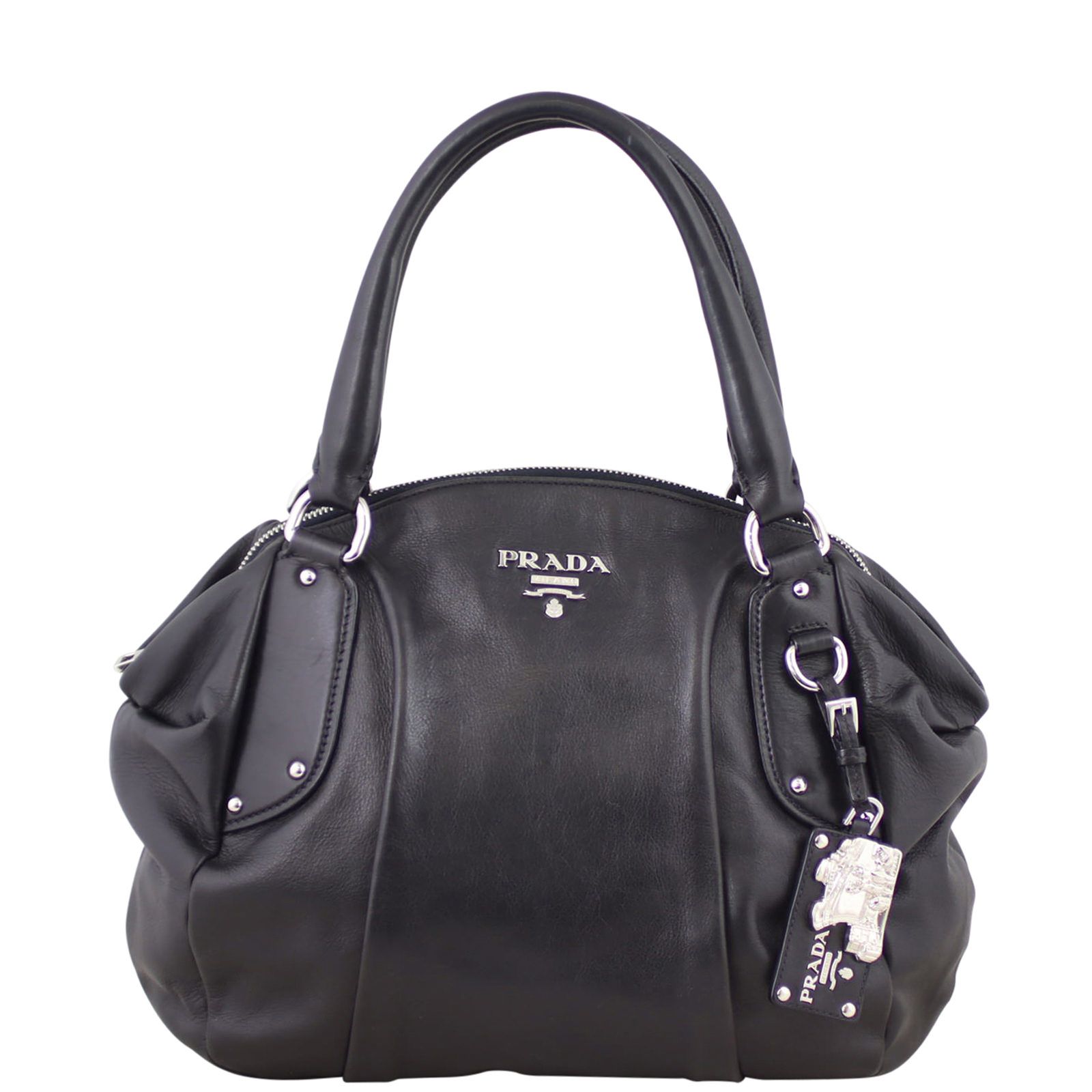 Prada Servo Antik Bauletto Bowler
