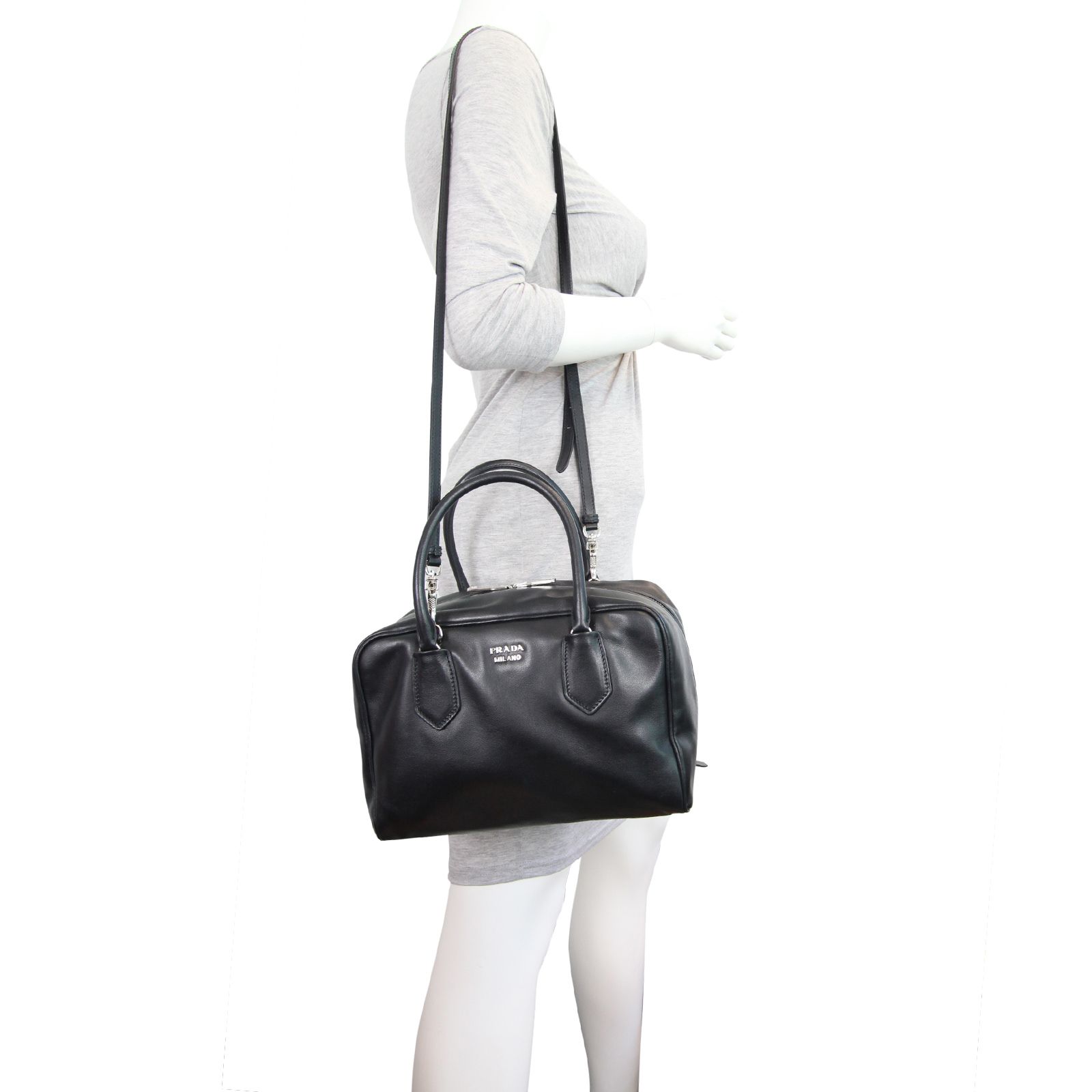 Prada Soft Leather Medium Inside Bag