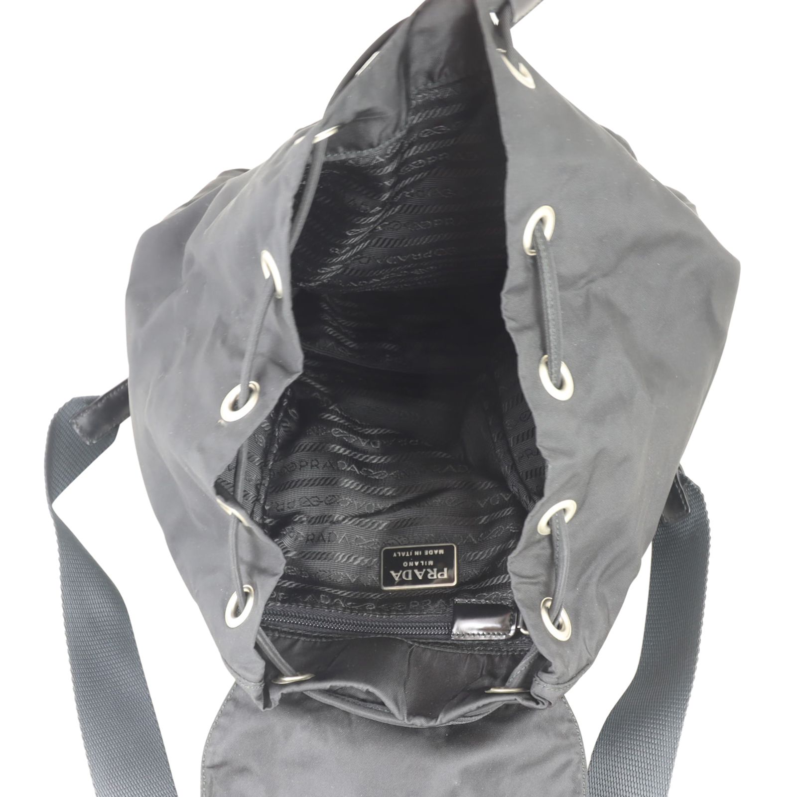 Prada Tessuto Drawstring Backpack