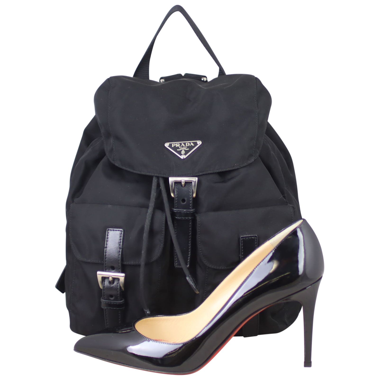 Prada vela nylon backpack new arrivals