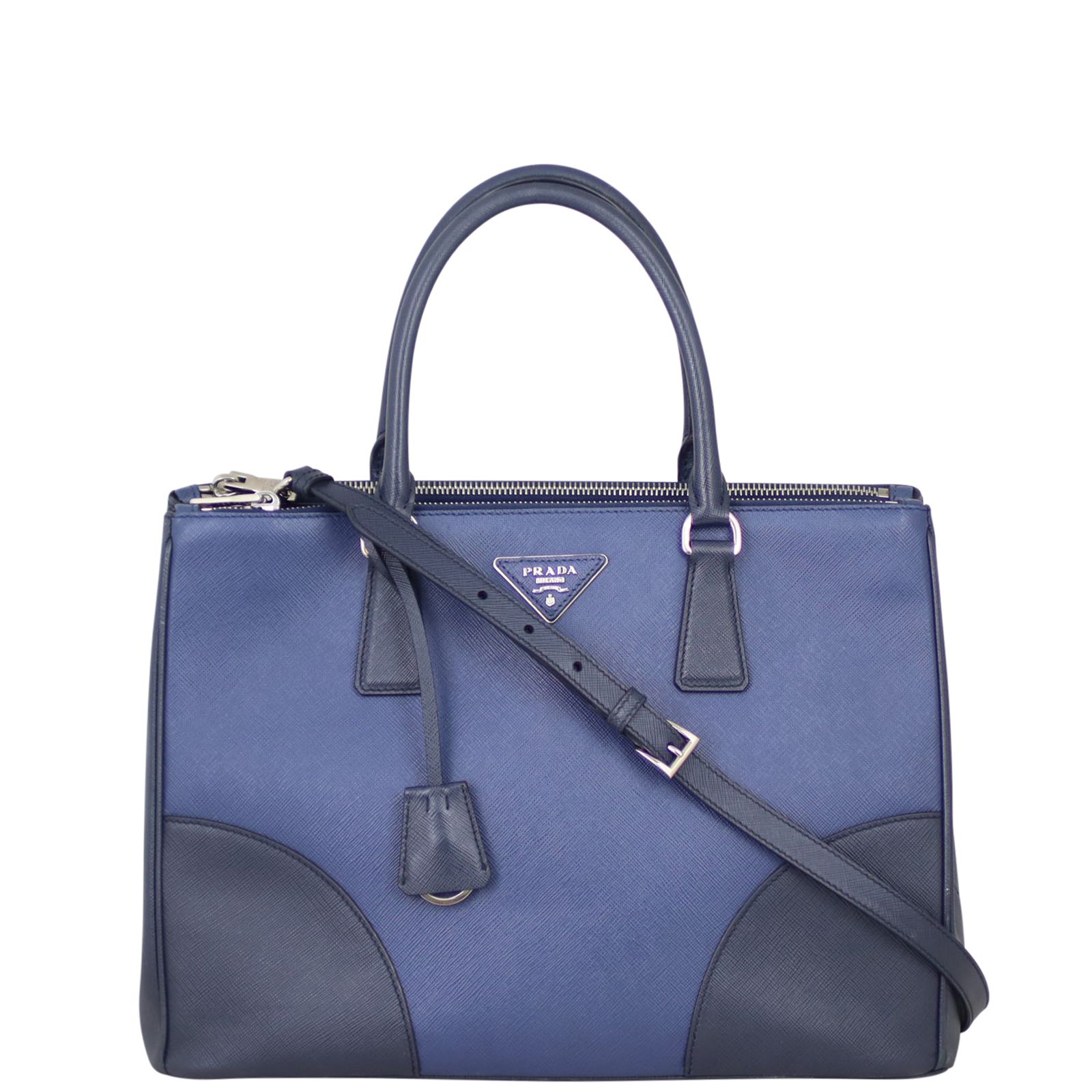 Prada two tone bag clearance