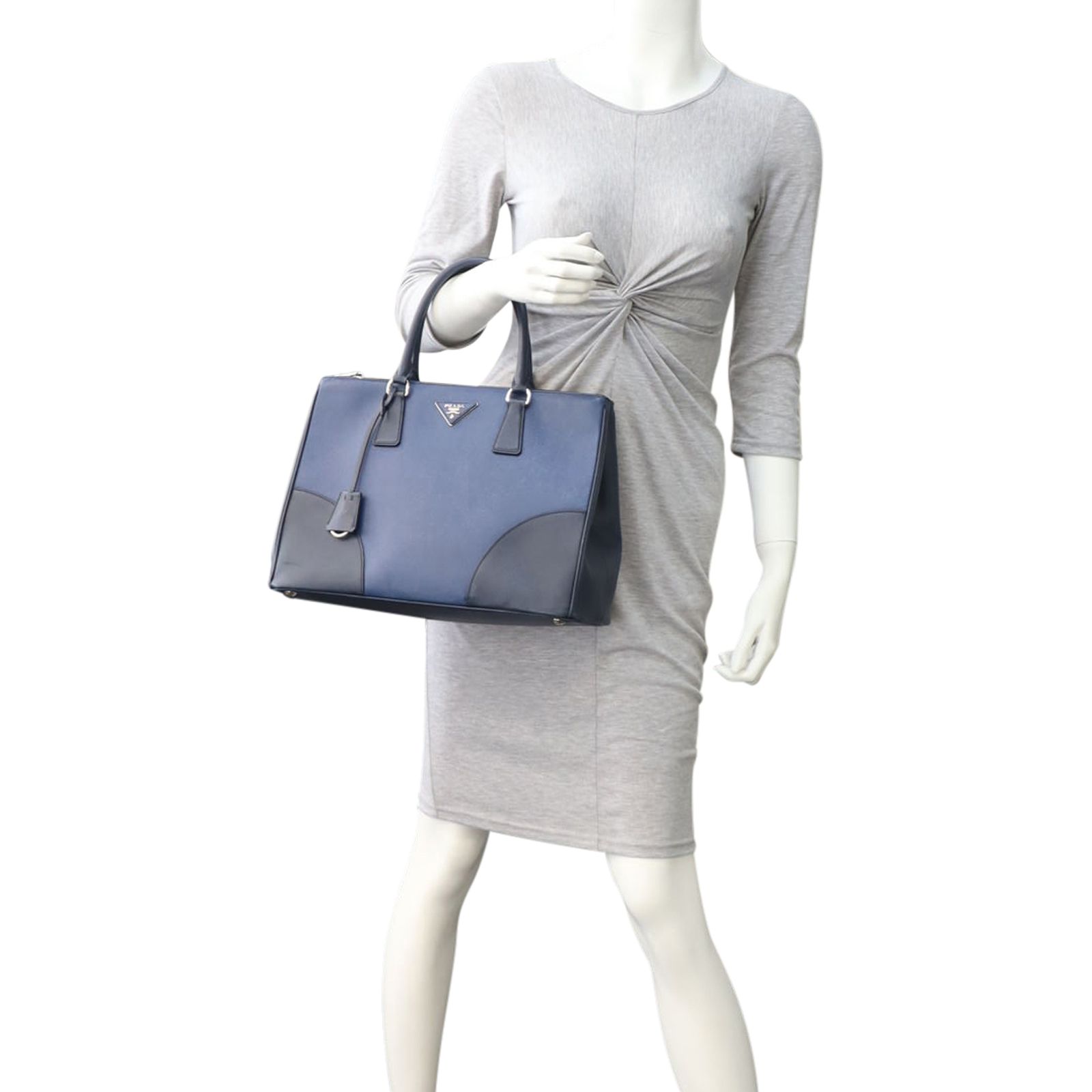 Prada two tone bag store