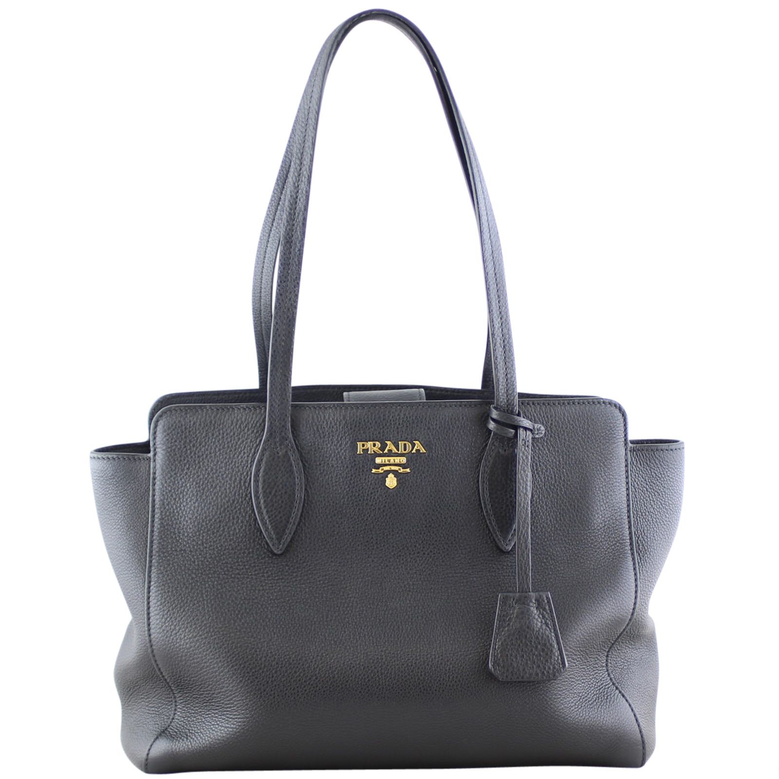 Prada vitello phenix nero sale
